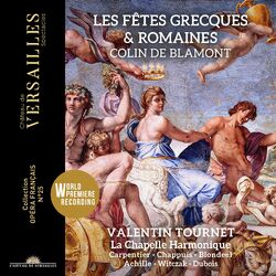 Cover of Colin de Blamont: Les Fêtes grecques et romaines