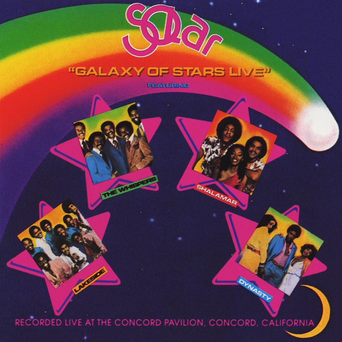 Album cover of Galaxy of Stars Live
