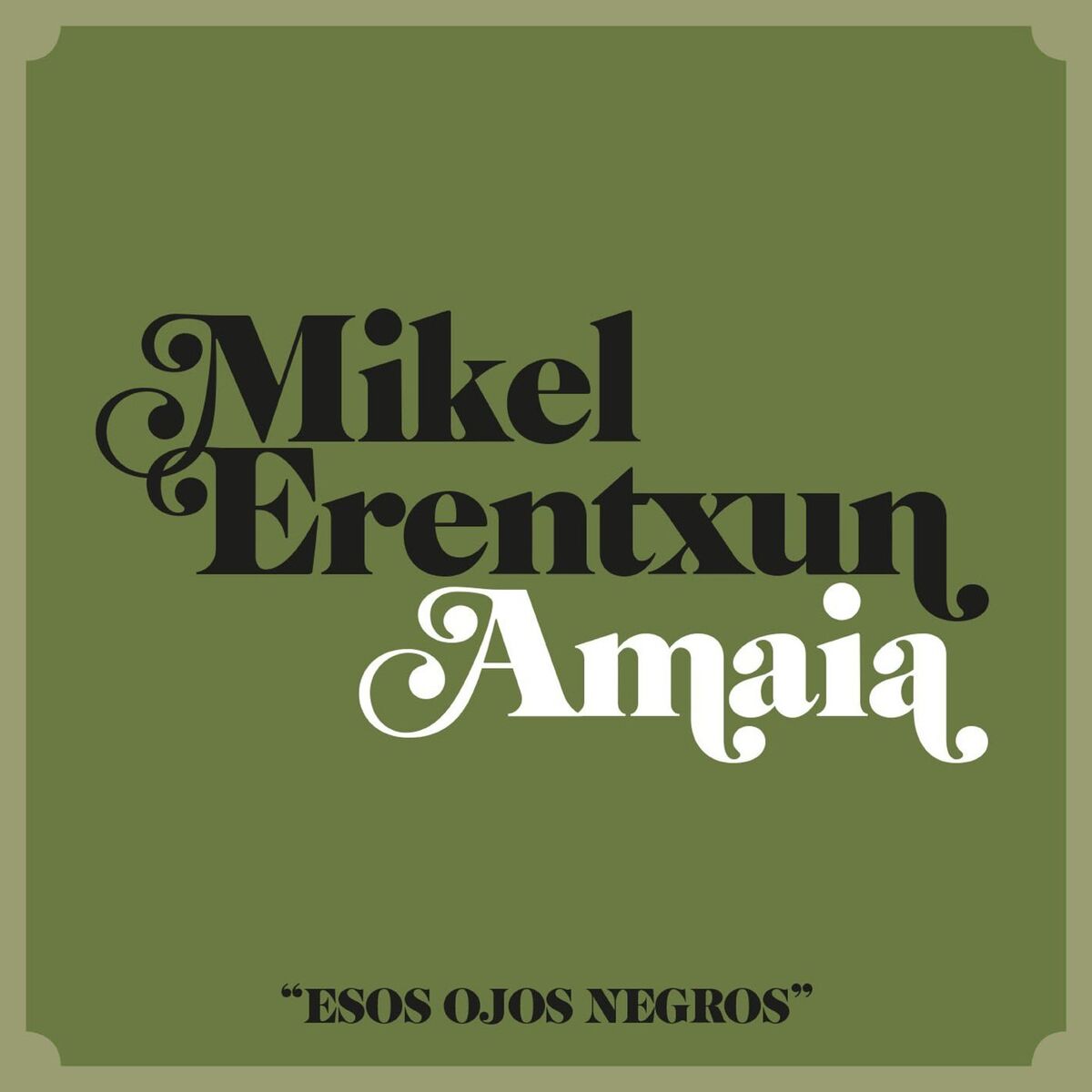 Album cover of Esos ojos negros (feat. Amaia)