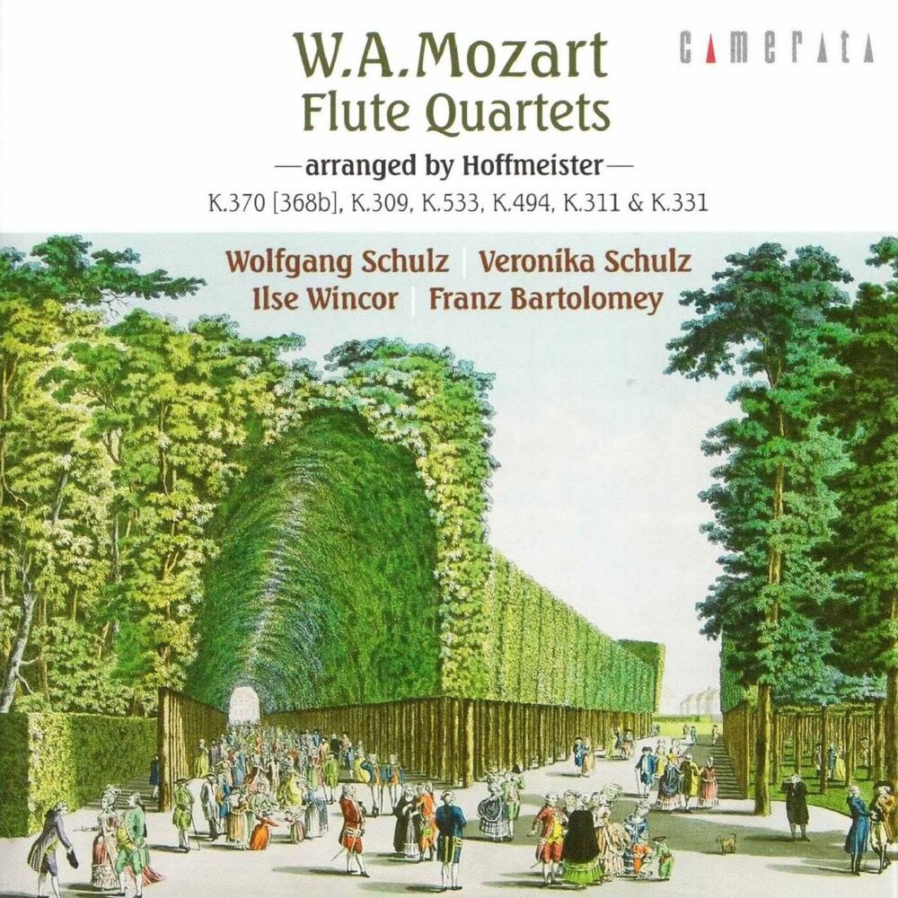 Picture of Mozart: Flute Quartets Arranged by Hoffmeister