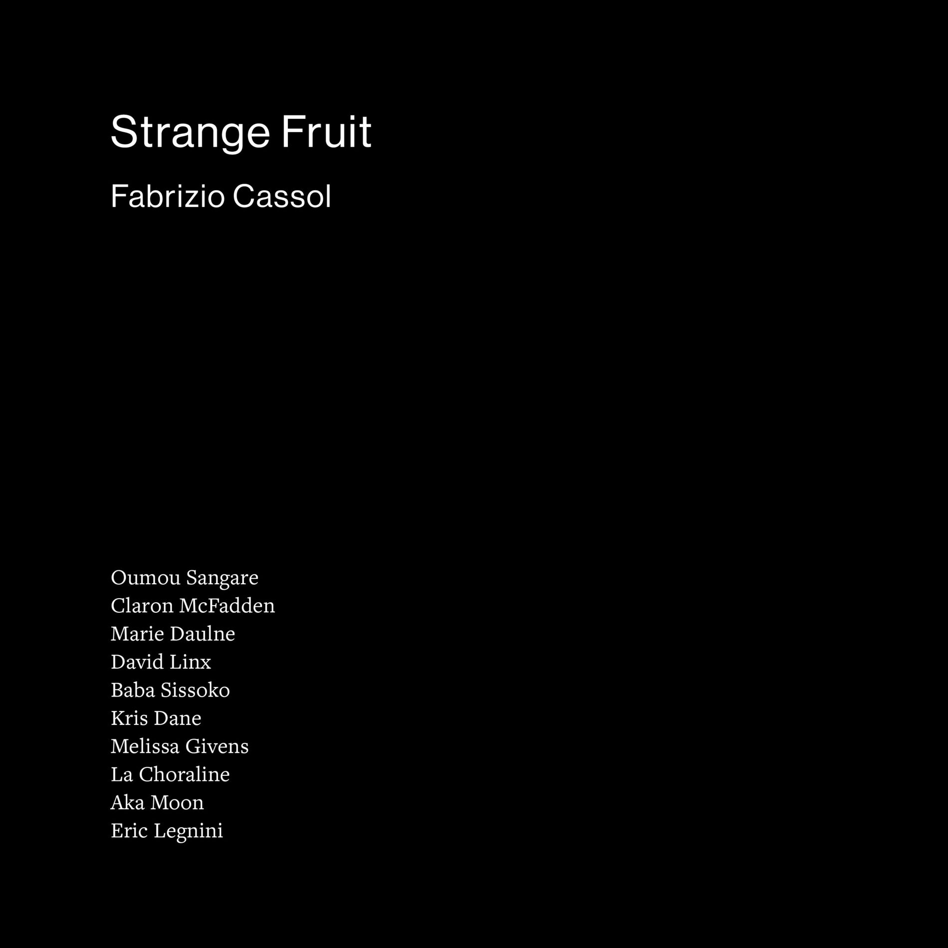 Album cover of Strange Fruit
