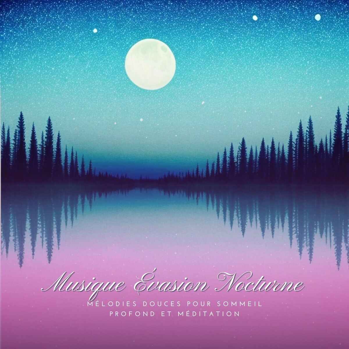 Album cover of Musique Évasion Nocturne: Mélodies Douces Pour Sommeil Profond et Méditation