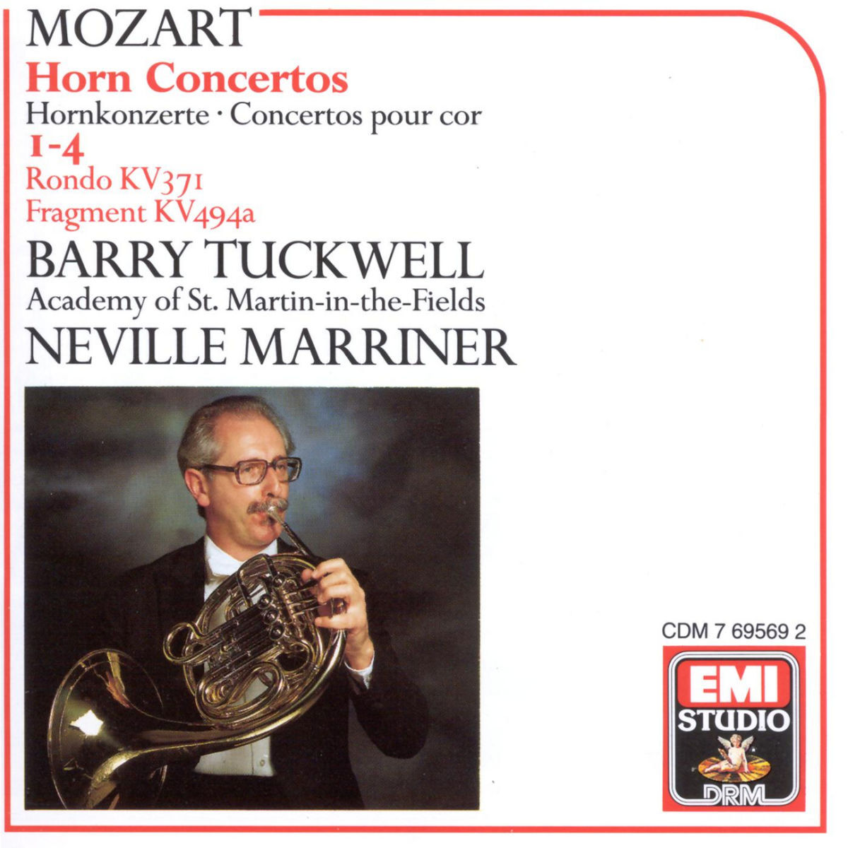 Album cover of Mozart: Horn Concertos Nos. 1 - 4