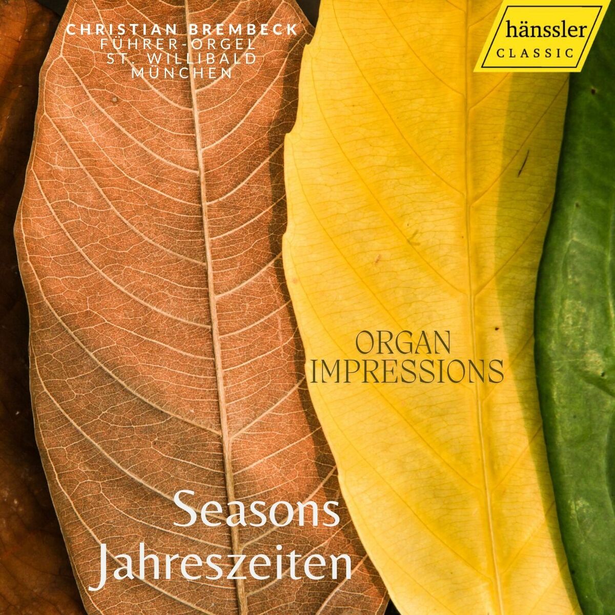 Album cover of Seasons: Organ Impressions