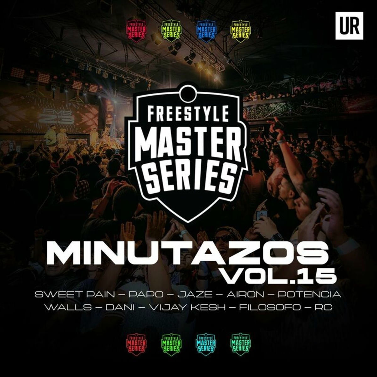 Album cover of Minutazos Vol 15 Freestyle Master Series (Live)