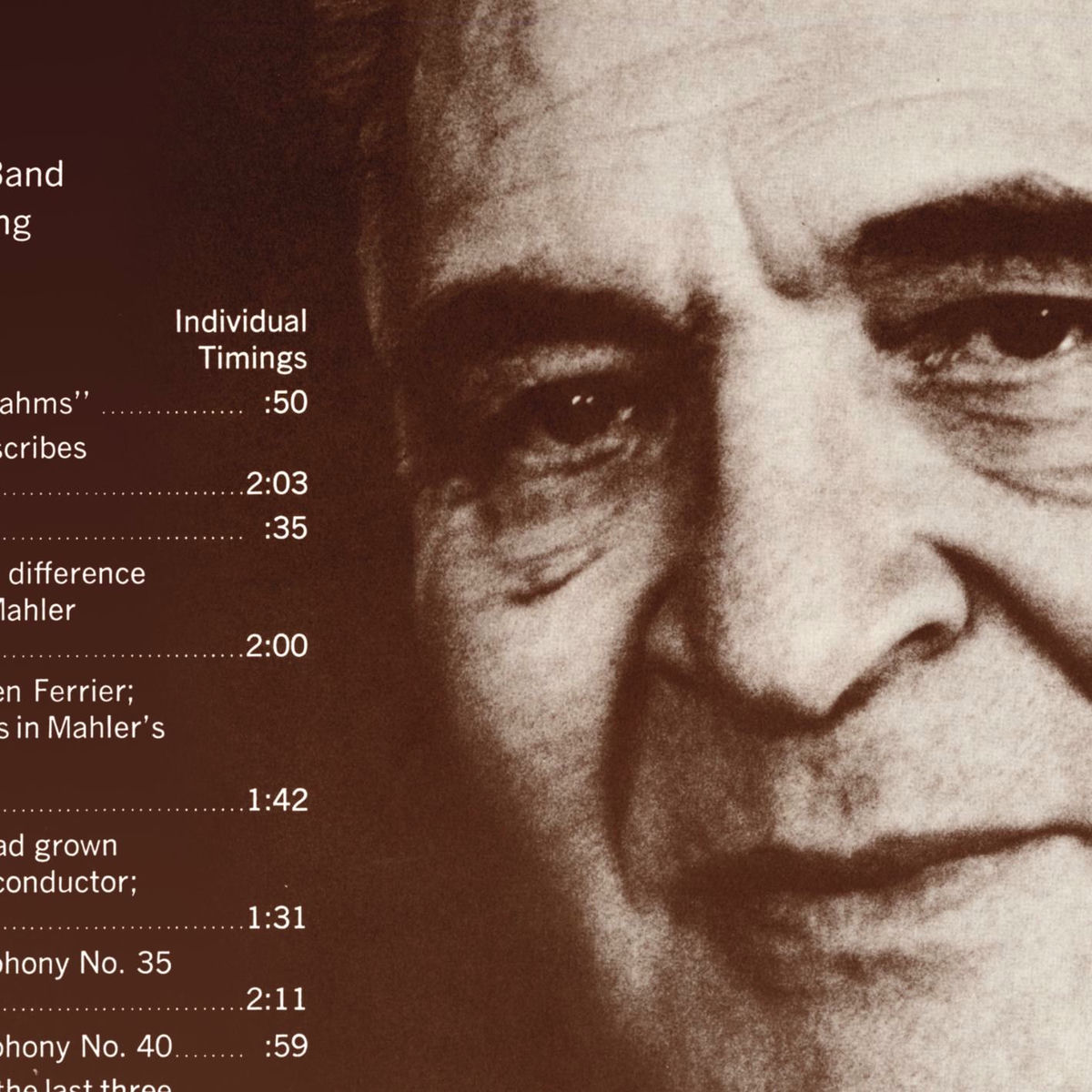 Album cover of Bruno Walter Recollects