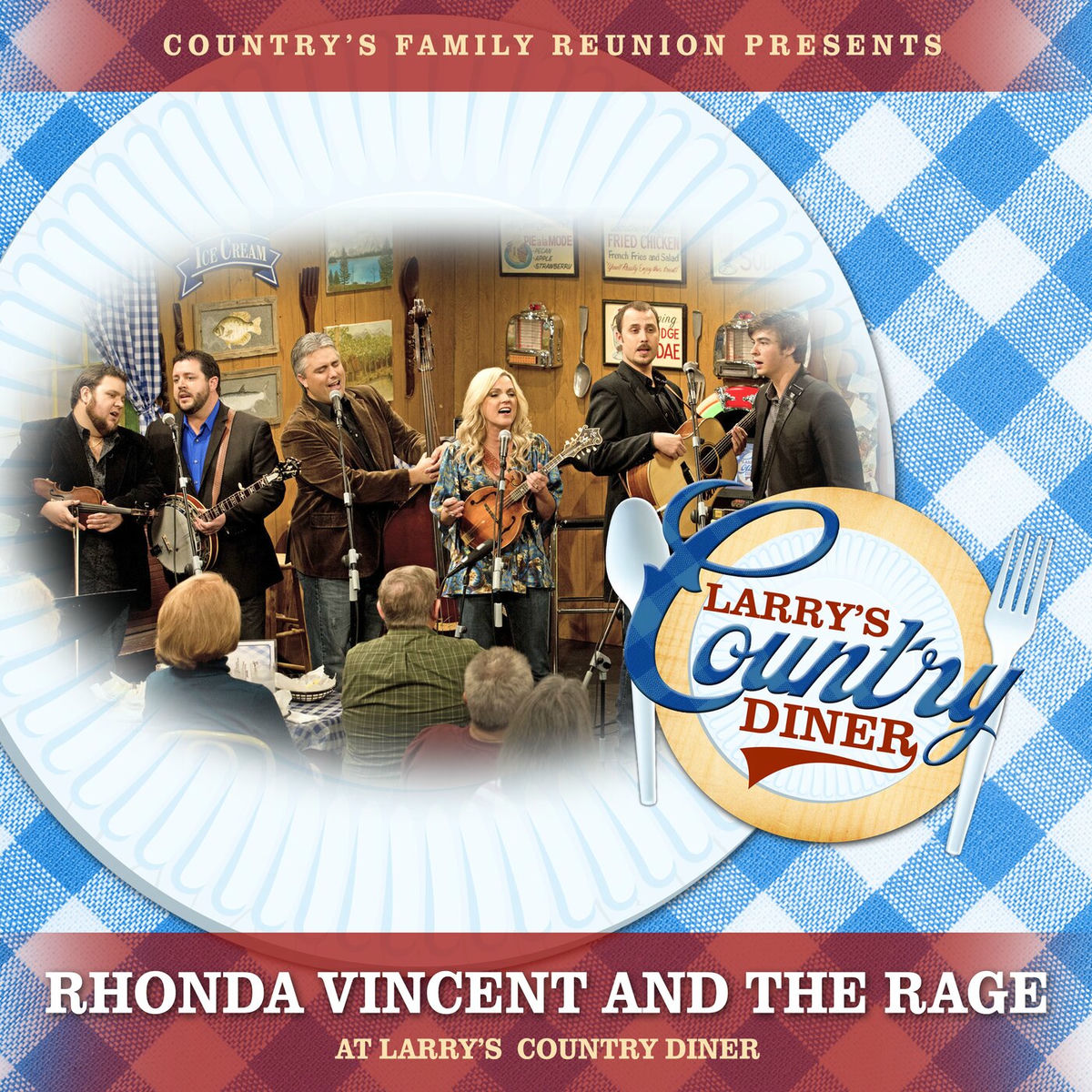 Album cover of Rhonda Vincent and The Rage at Larry's Country Diner (Live / Vol. 1)