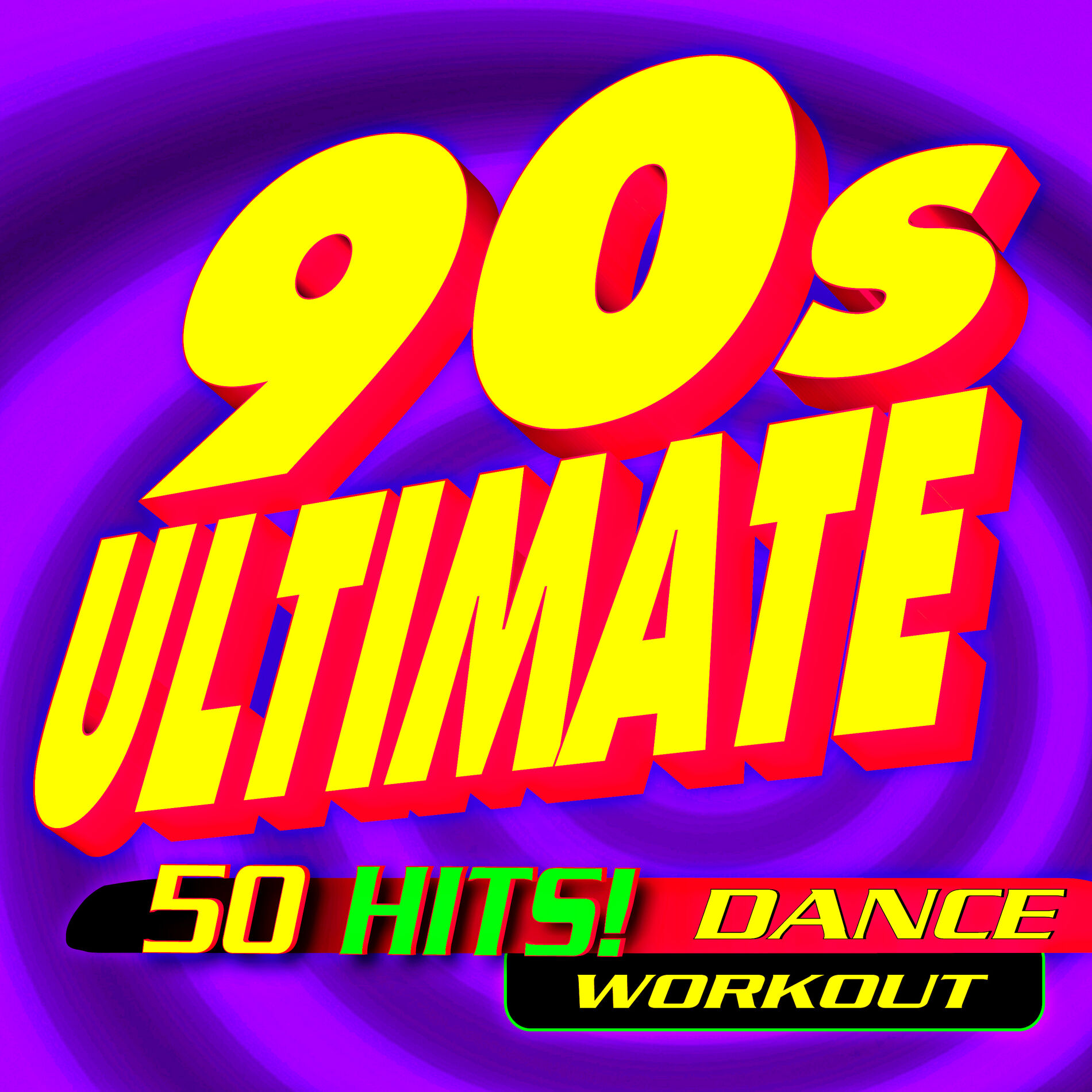 Album cover of 90s Ultimate 50 Hits! Dance Workout