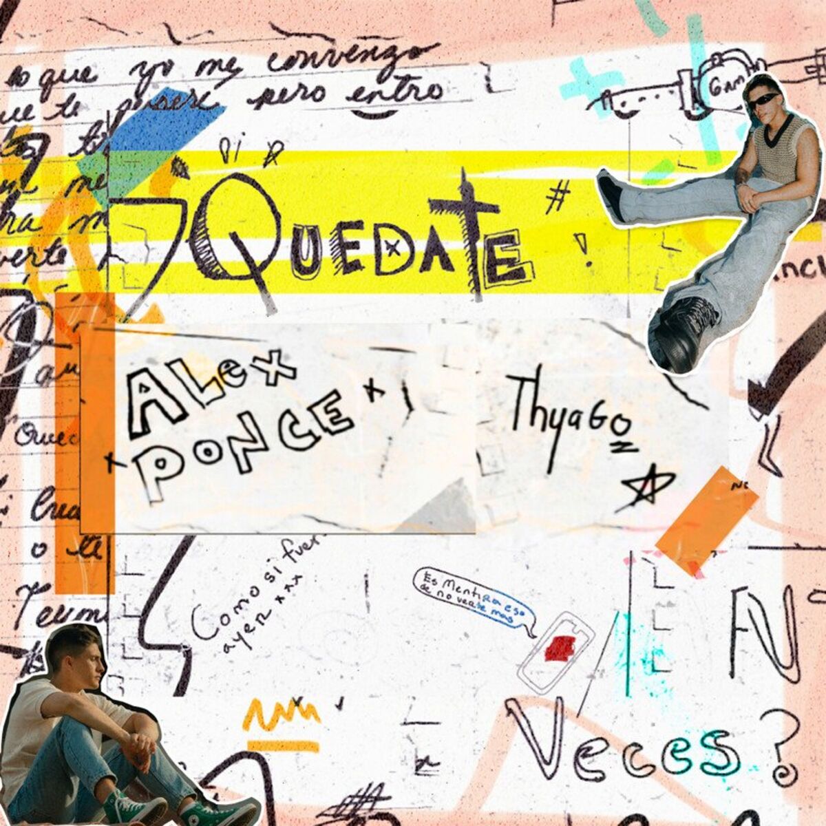 Album cover of quédate