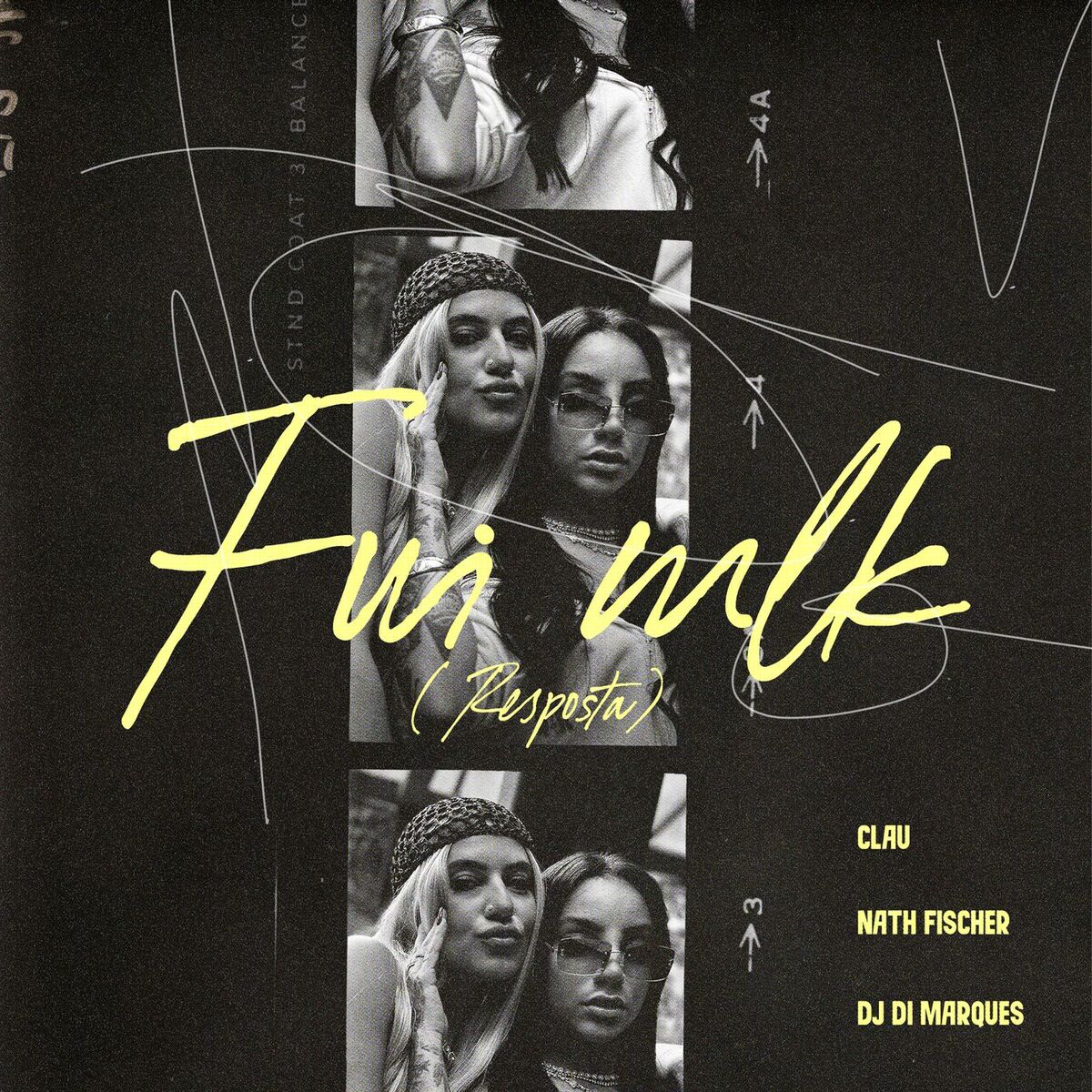 Album cover of fui mlk (resposta)