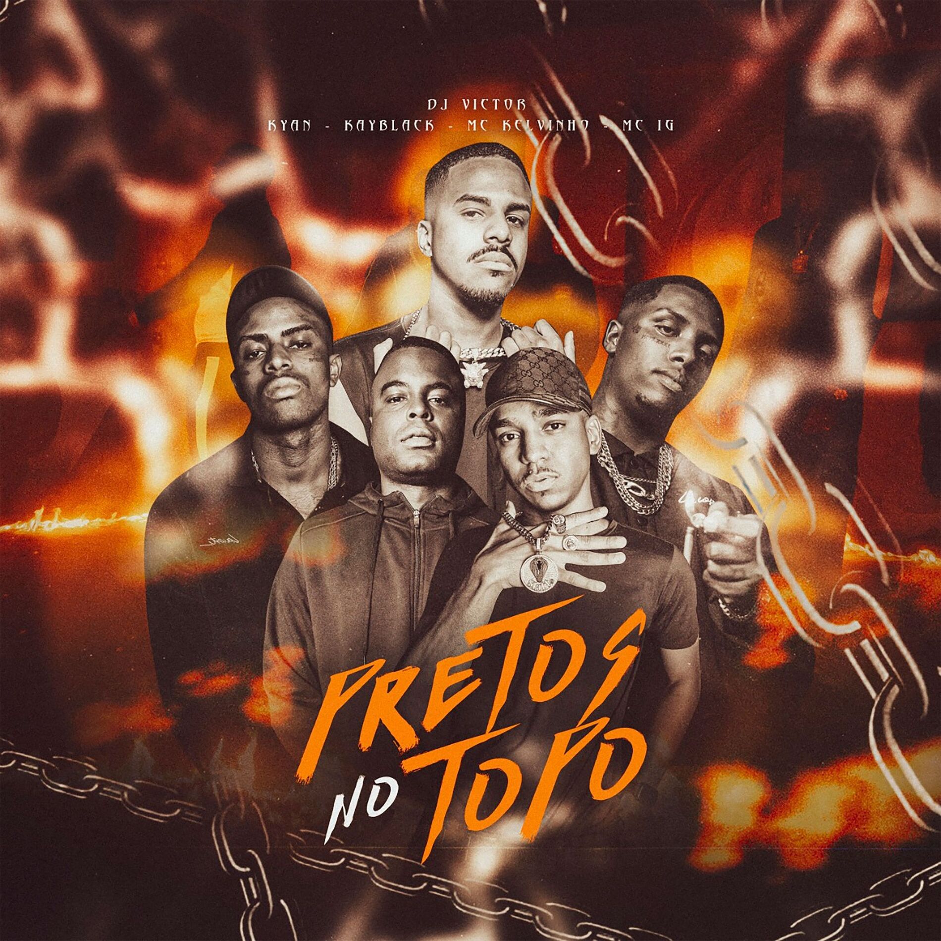 Album cover of Pretos No Topo