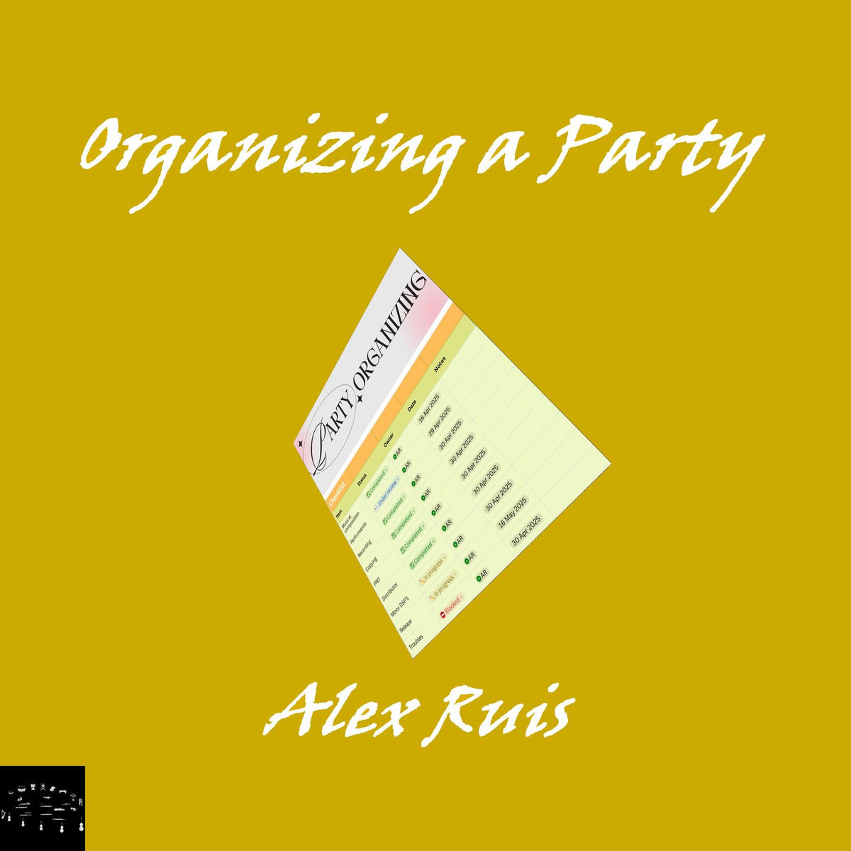 Album cover of Organizing a Party (Orchestral)