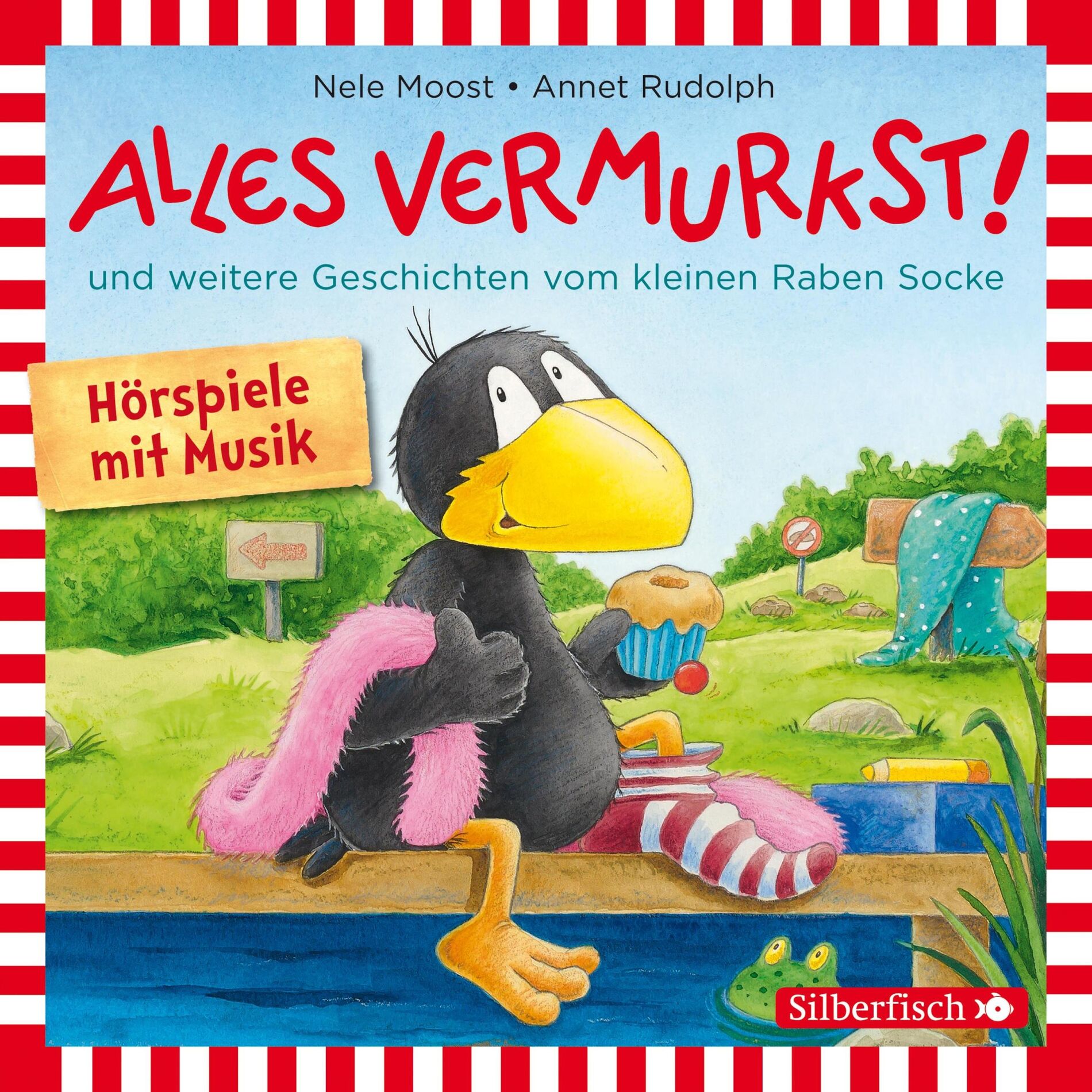Album cover of Alles saust um die Wette! - Kapitel 6 - Alles vermurkst!, Alles geheim!, Alles saust um die Wette! (Der kleine Rabe Socke)
