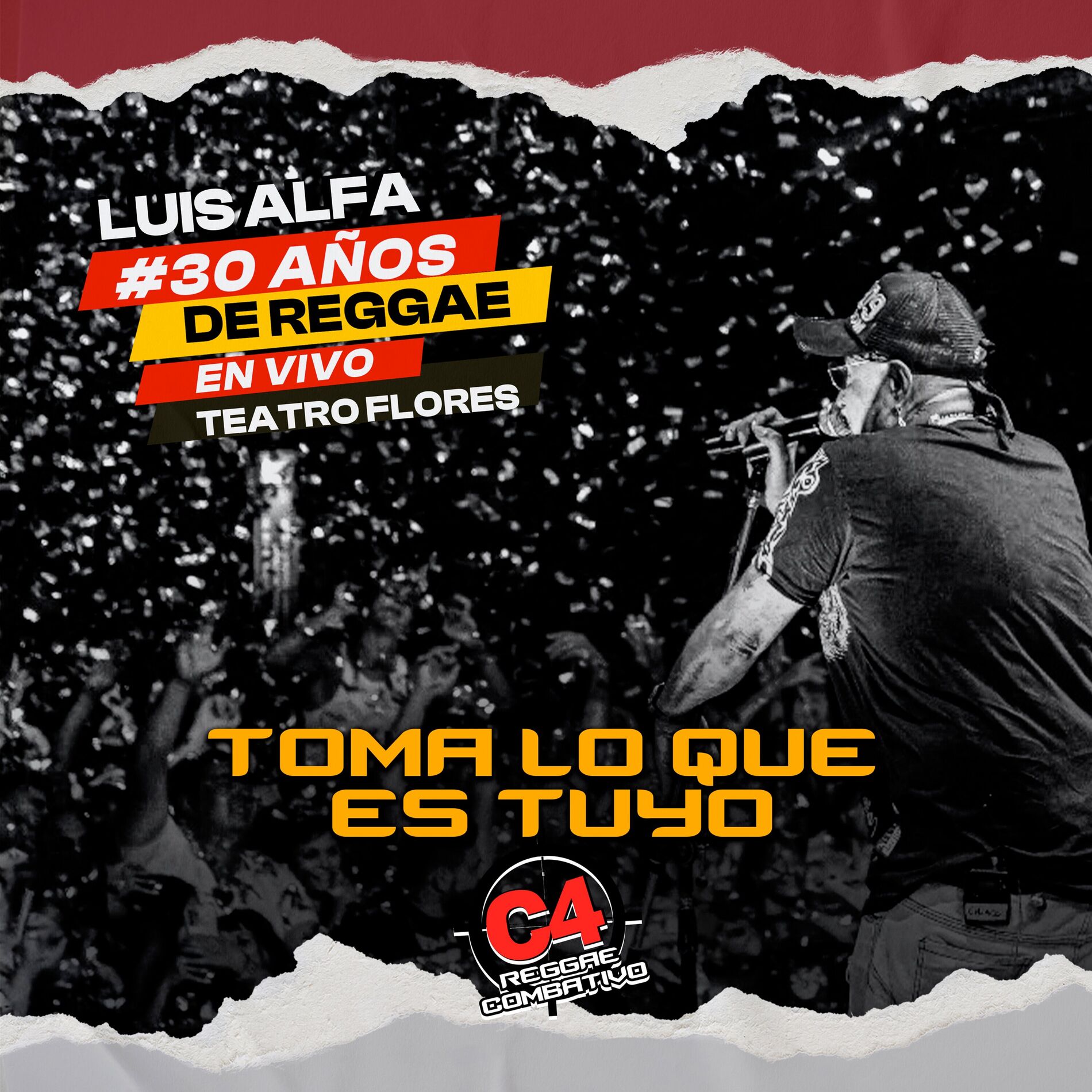 Album cover of Toma Lo Que Es Tuyo (En Vivo en el Teatro de Flores)
