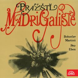 Cover of Pražští madrigalisté