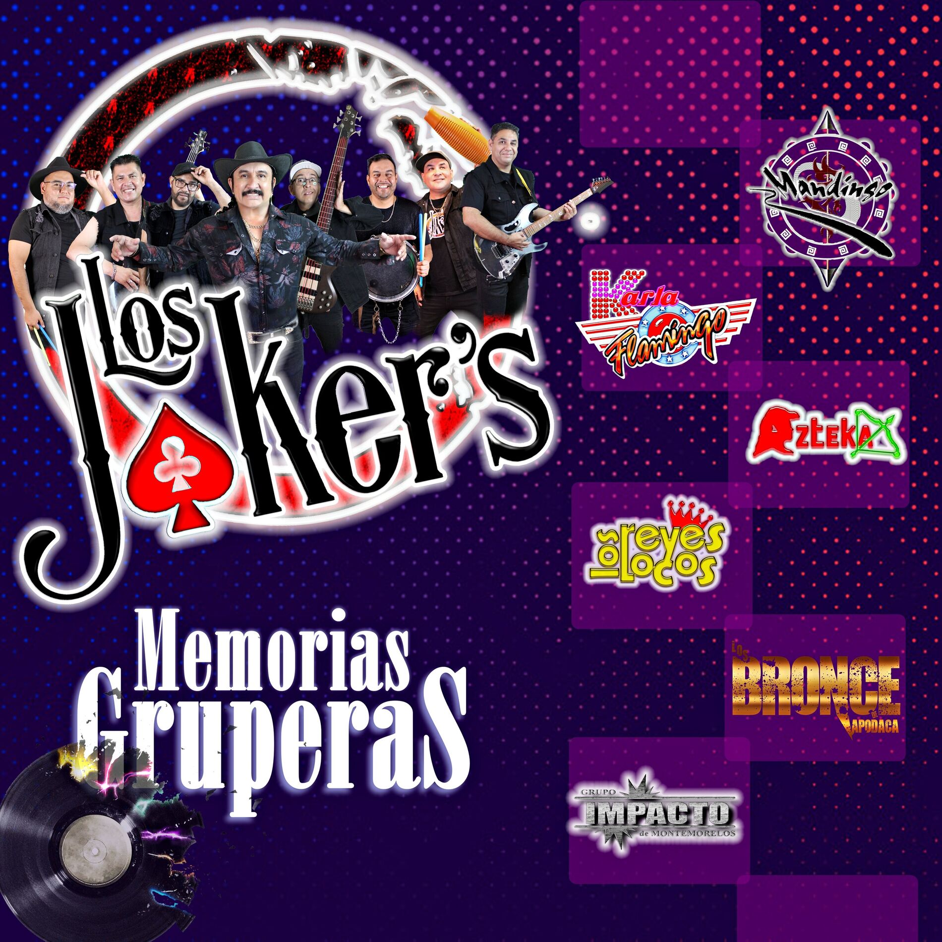 Album cover of MEMORIAS GRUPERAS