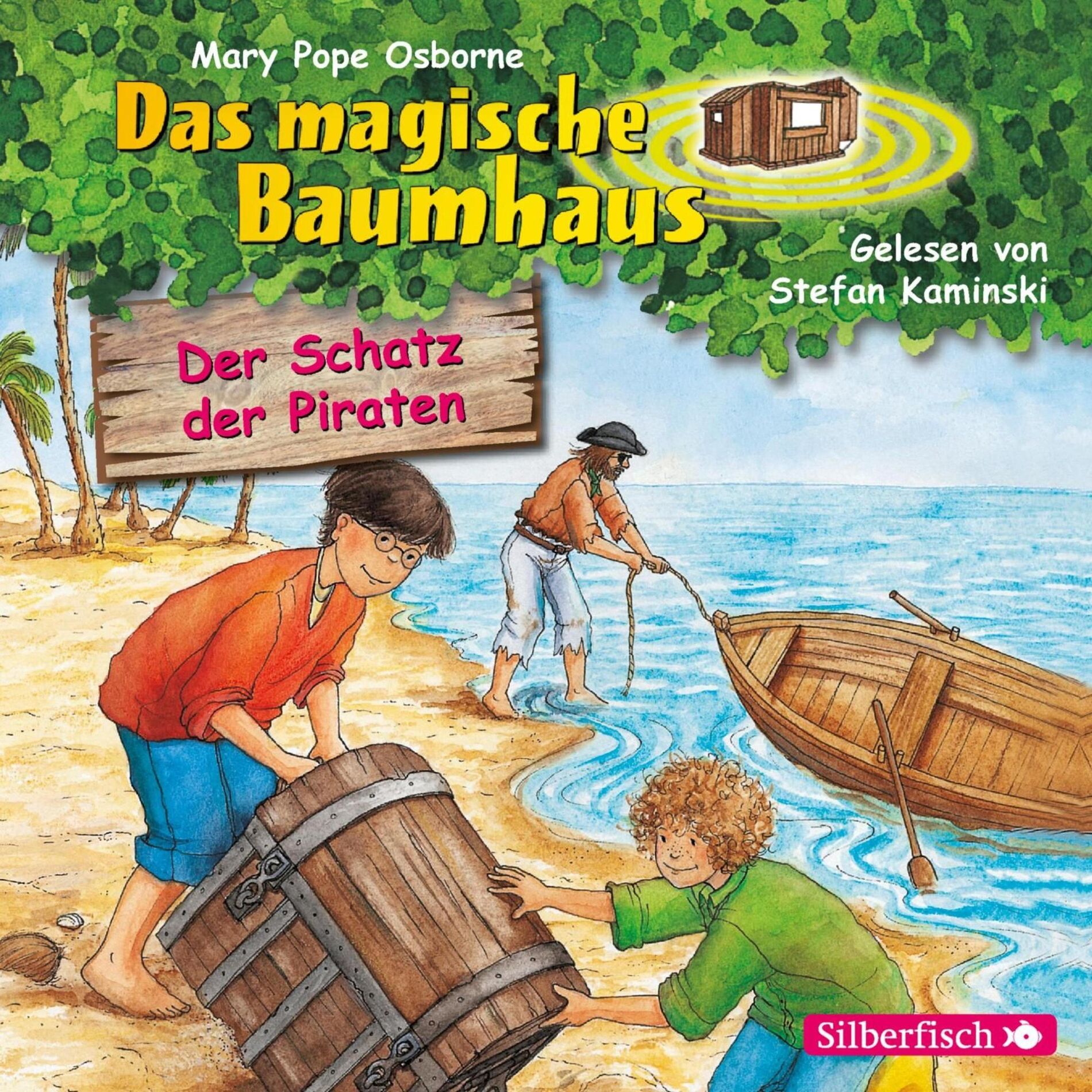 Album cover of Der Schatz der Piraten (Das magische Baumhaus 4)
