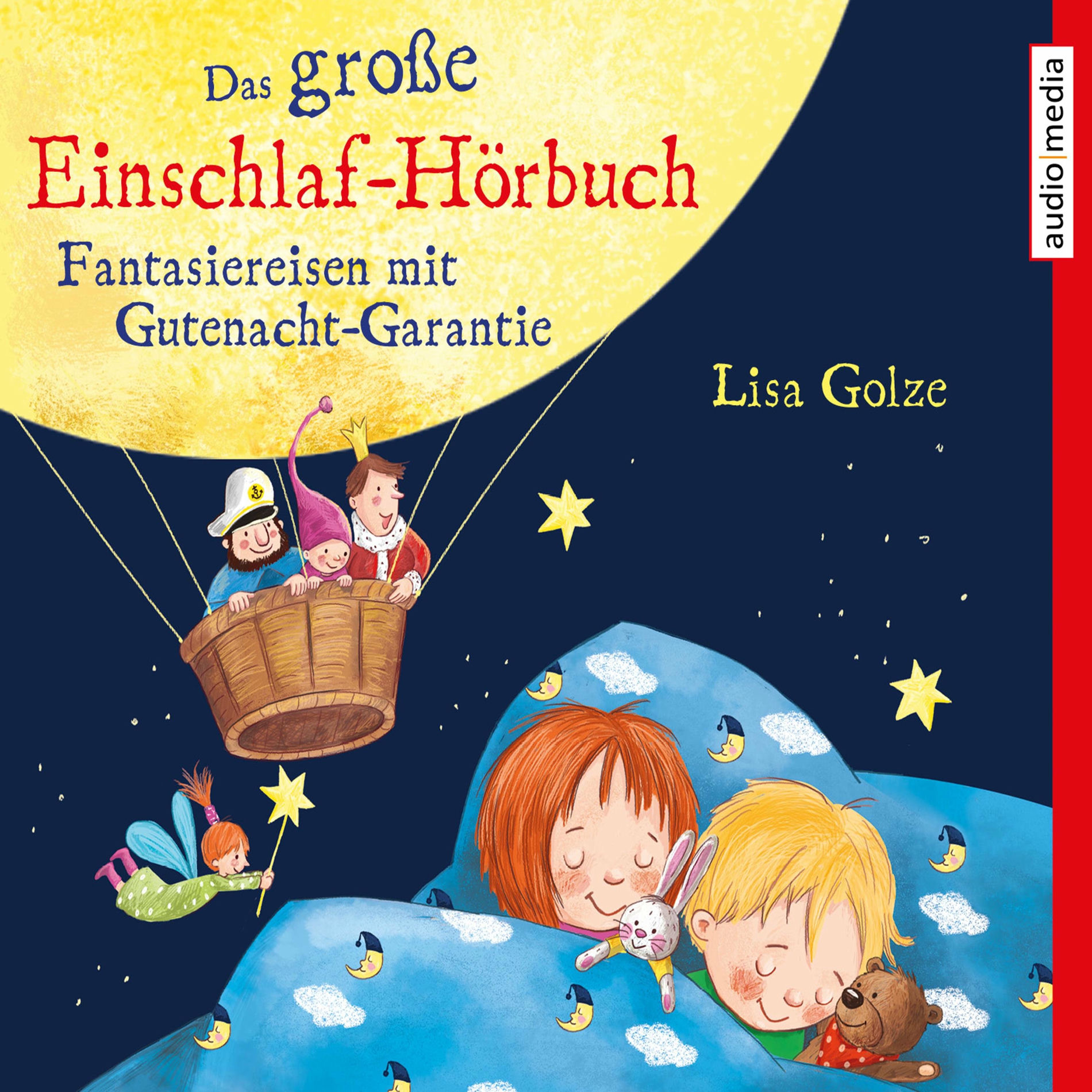 Album picture of Das große Einschlaf-Hörbuch. Fantasiereisen mit Gutenacht-Garantie