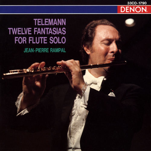 Telemann: 12 Fantasias for Solo Flute