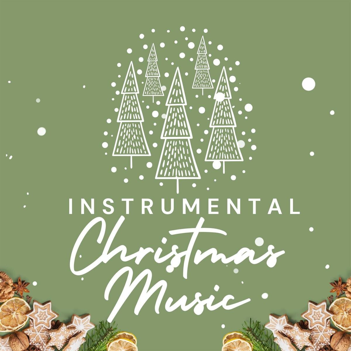 Album cover of Instrumental Christmas Music