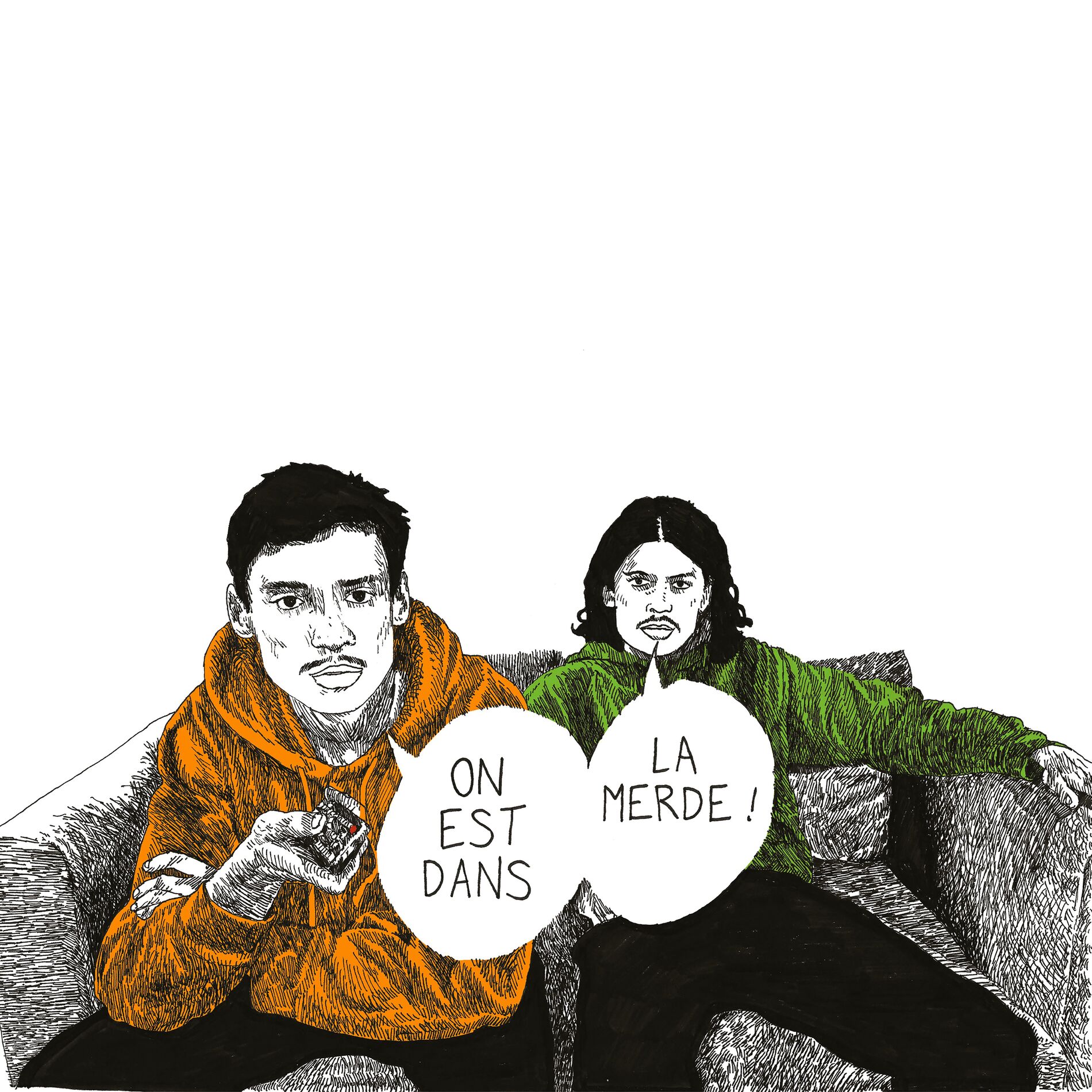 Album cover of Dans la merde