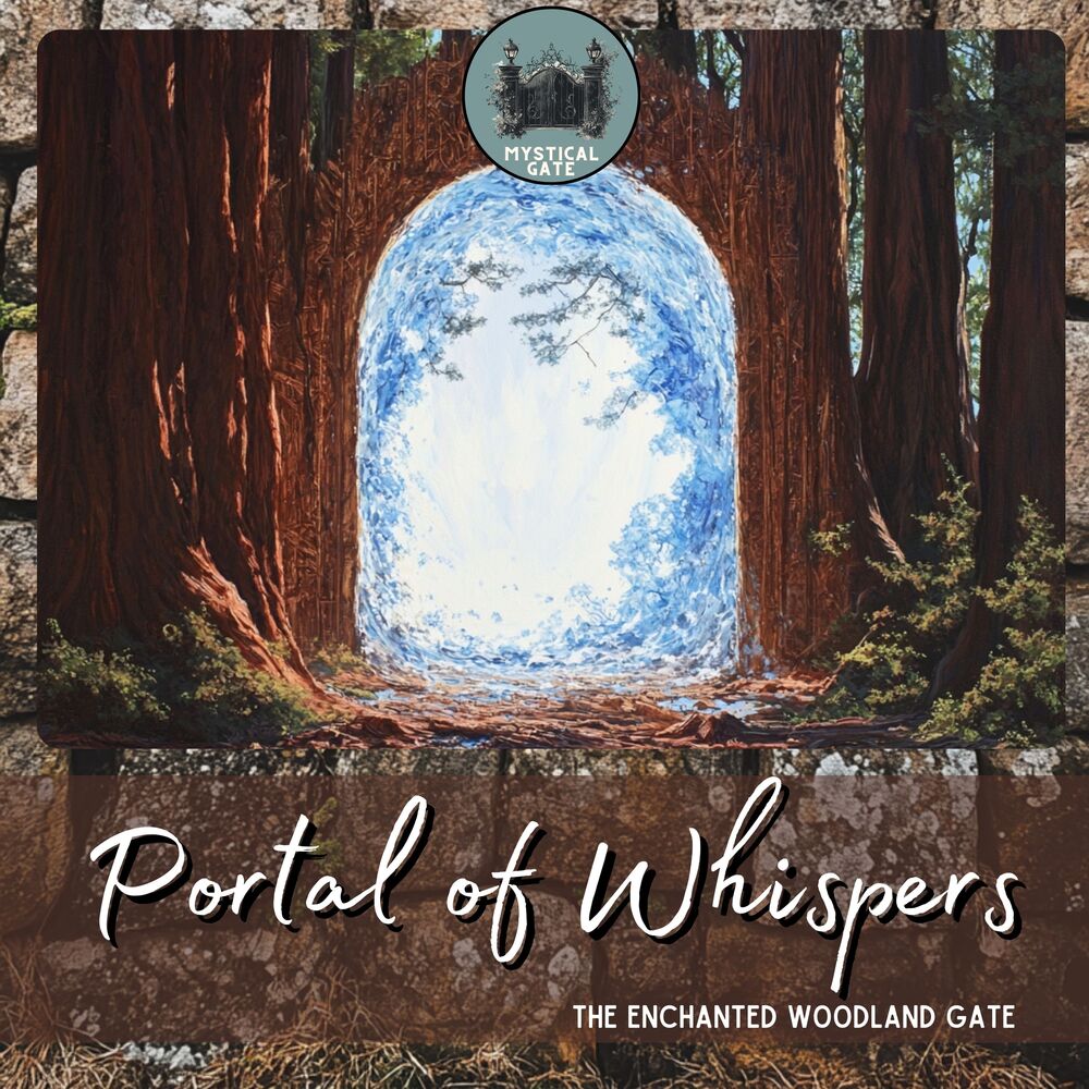 Picture of Portal of Whispers: The Enchanted Woodland Gate