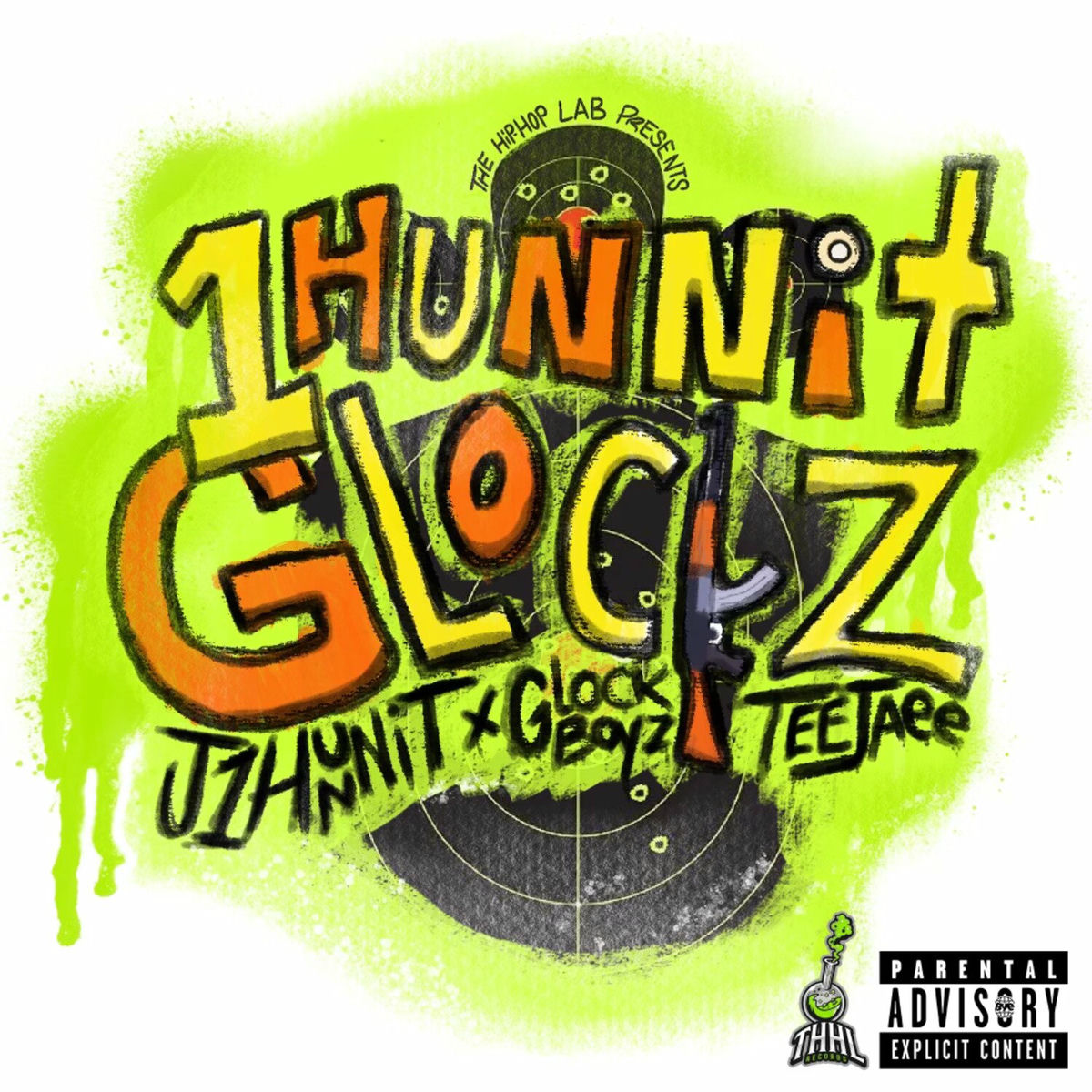 Album cover of 1Hunnit Glockz