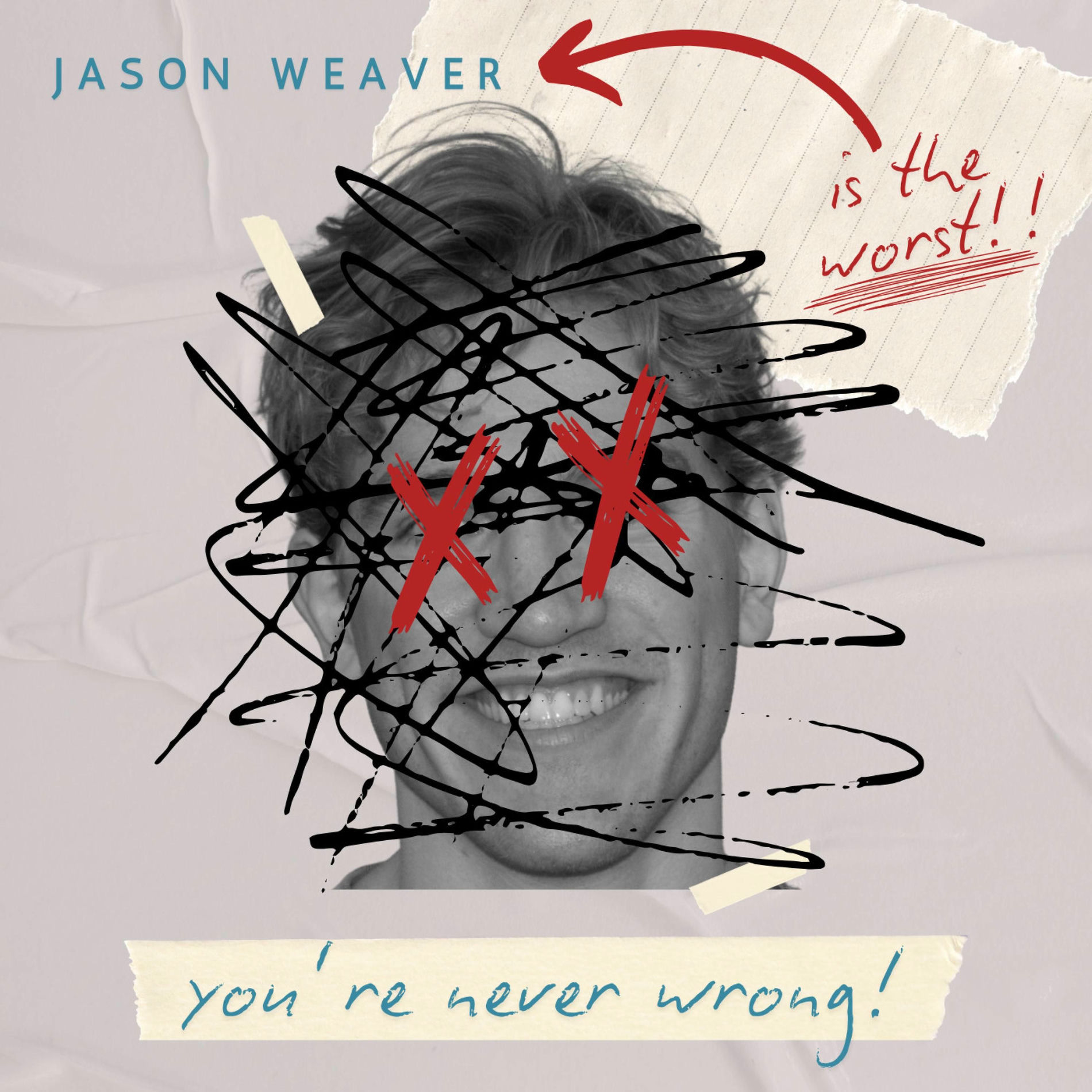 Album cover of you're never wrong!