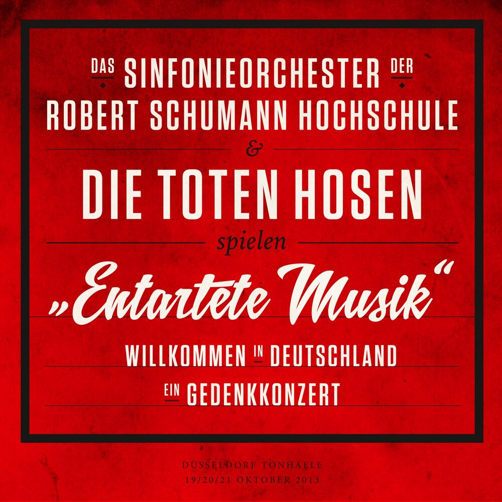 Picture of "Entartete Musik" Willkommen in Deutschland - ein Gedenkkonzert