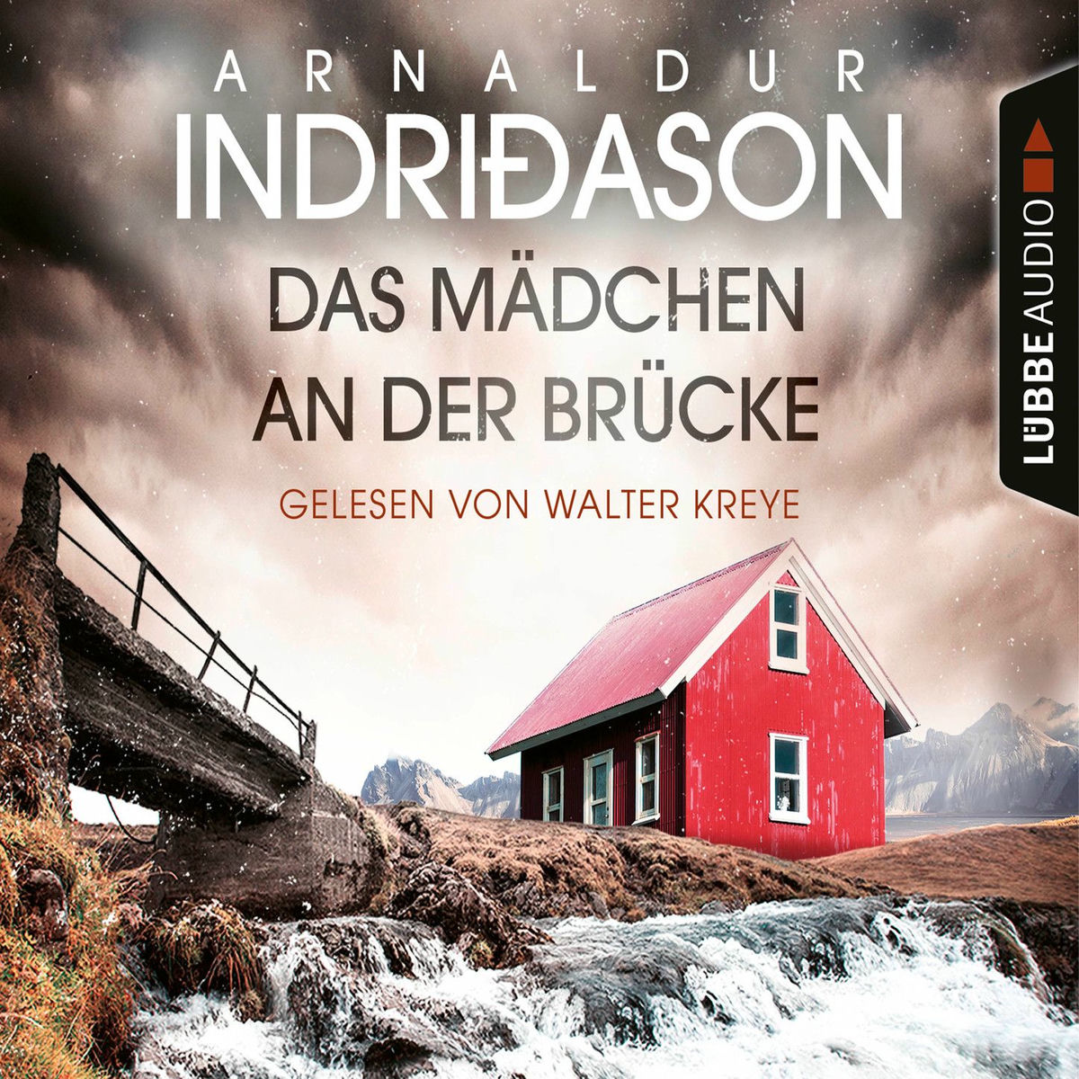 Album cover of Das Mädchen an der Brücke - Island Krimi (Gekürzt)