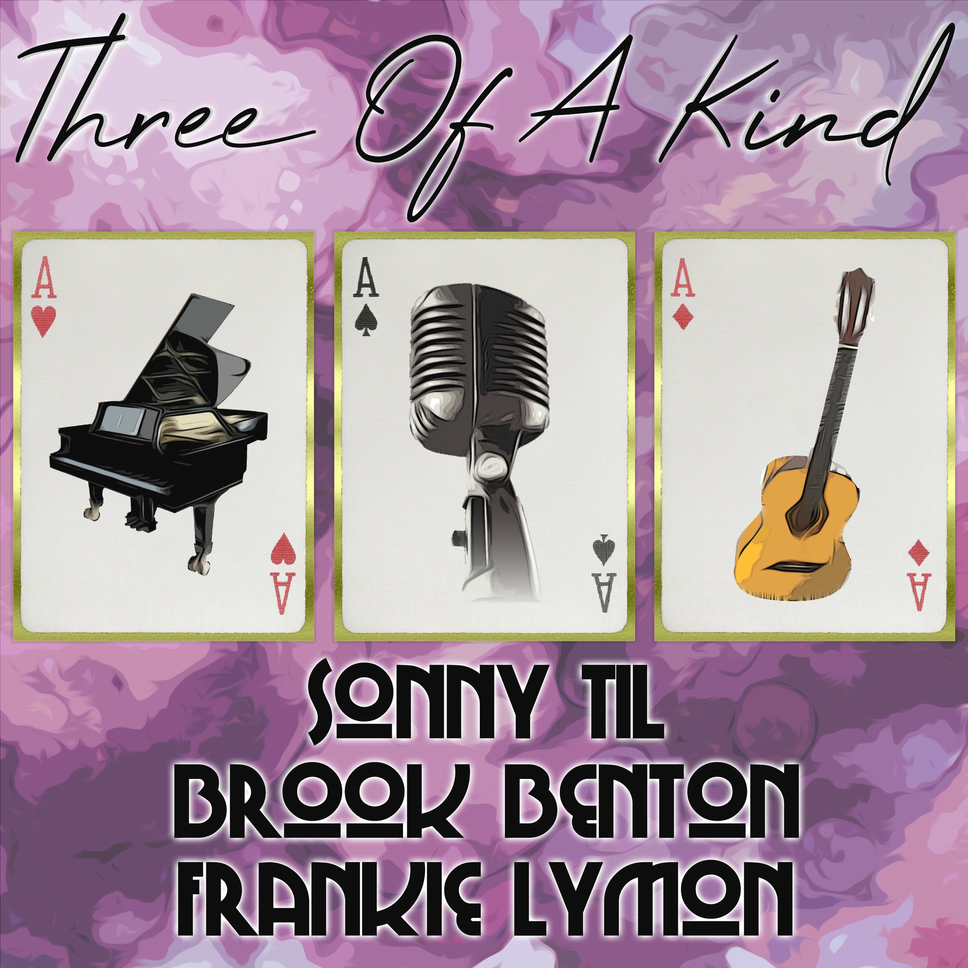 Album cover of Three of a Kind: Sonny Til and the Orioles, Brook Benton, Frankie Lymon