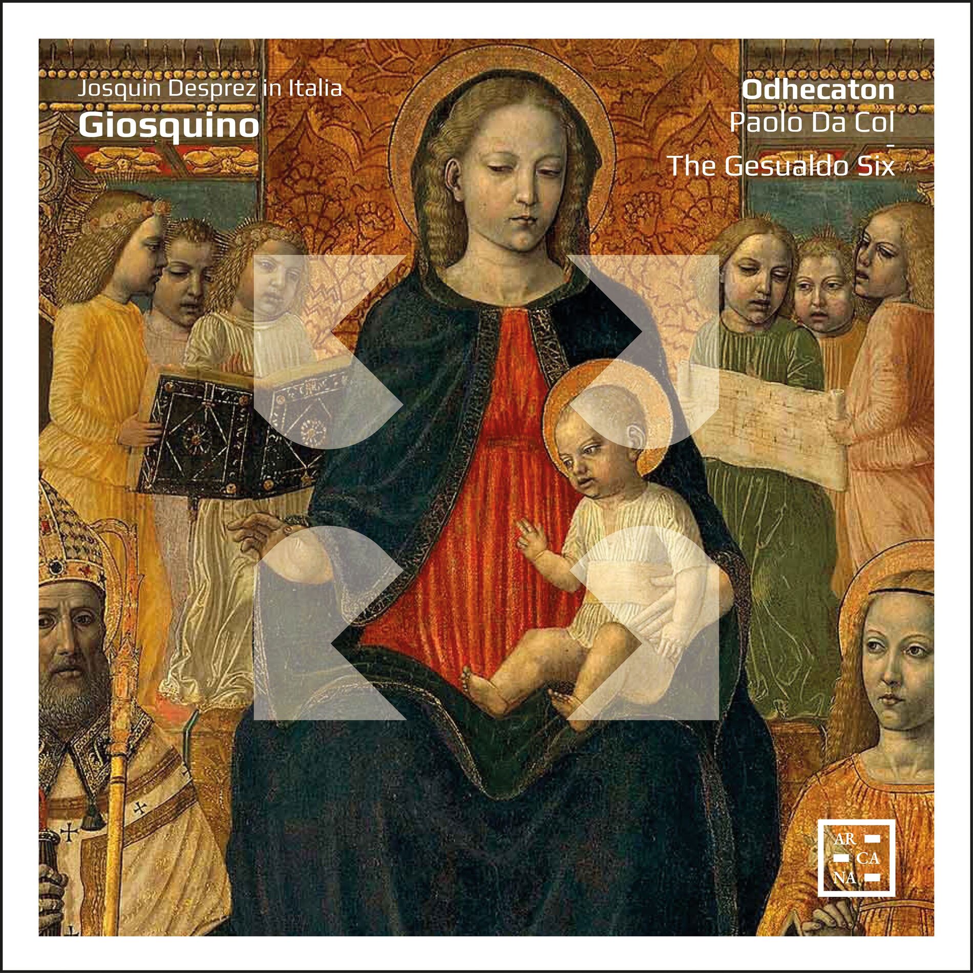 Album cover of Giosquino: Josquin Desprez in Italia
