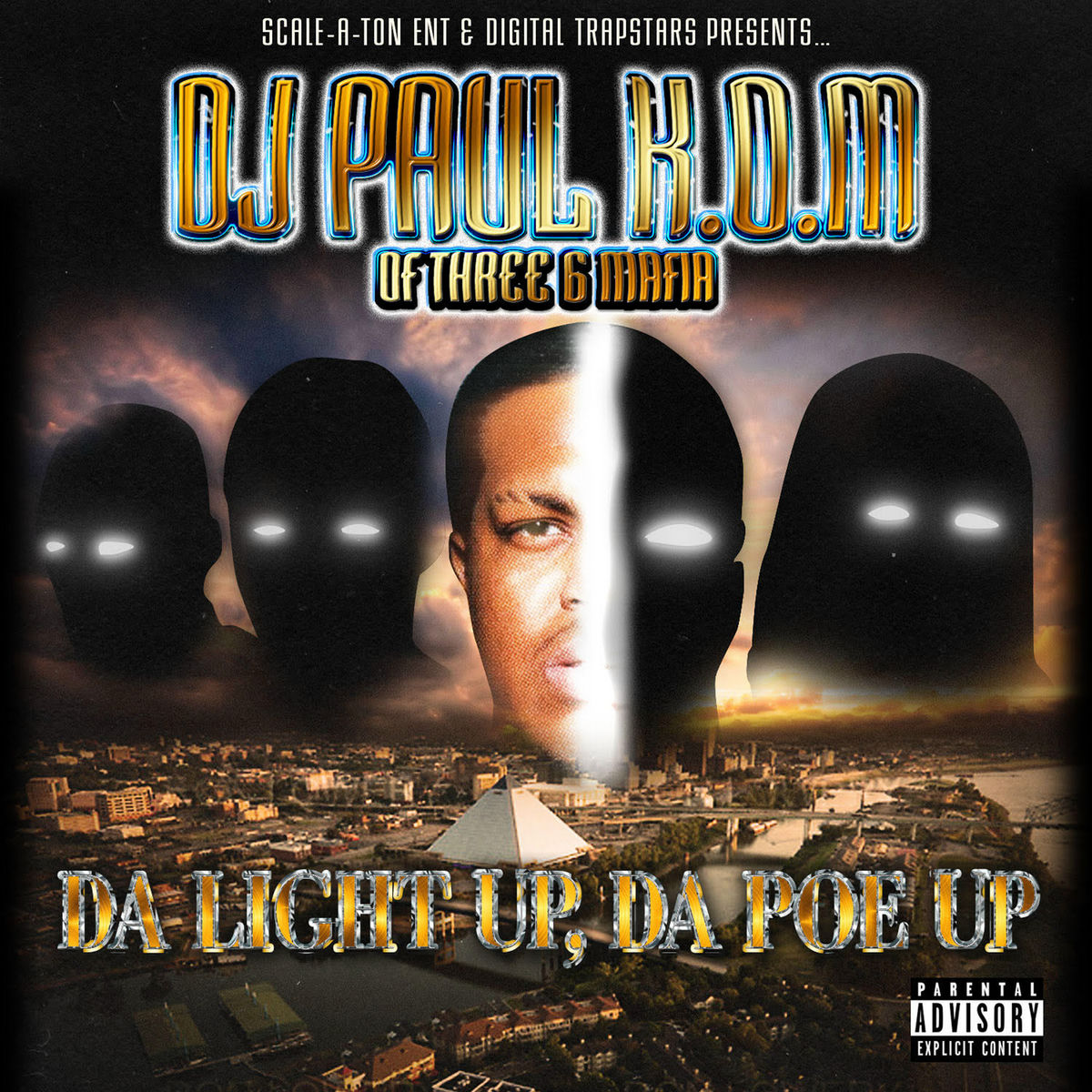 Album cover of Da Light up, Da Poe Up