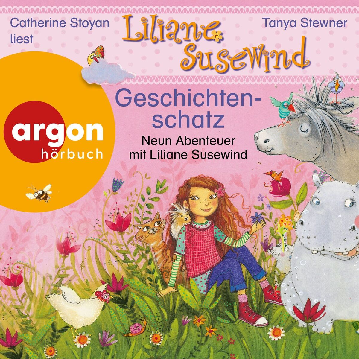Album cover of Liliane Susewind - Geschichtenschatz: Neun Abenteuer - Das Mädchen, das mit den Tieren spricht - neun Abenteuer für Mädchen und Ju (Ungekürzte Lesung)