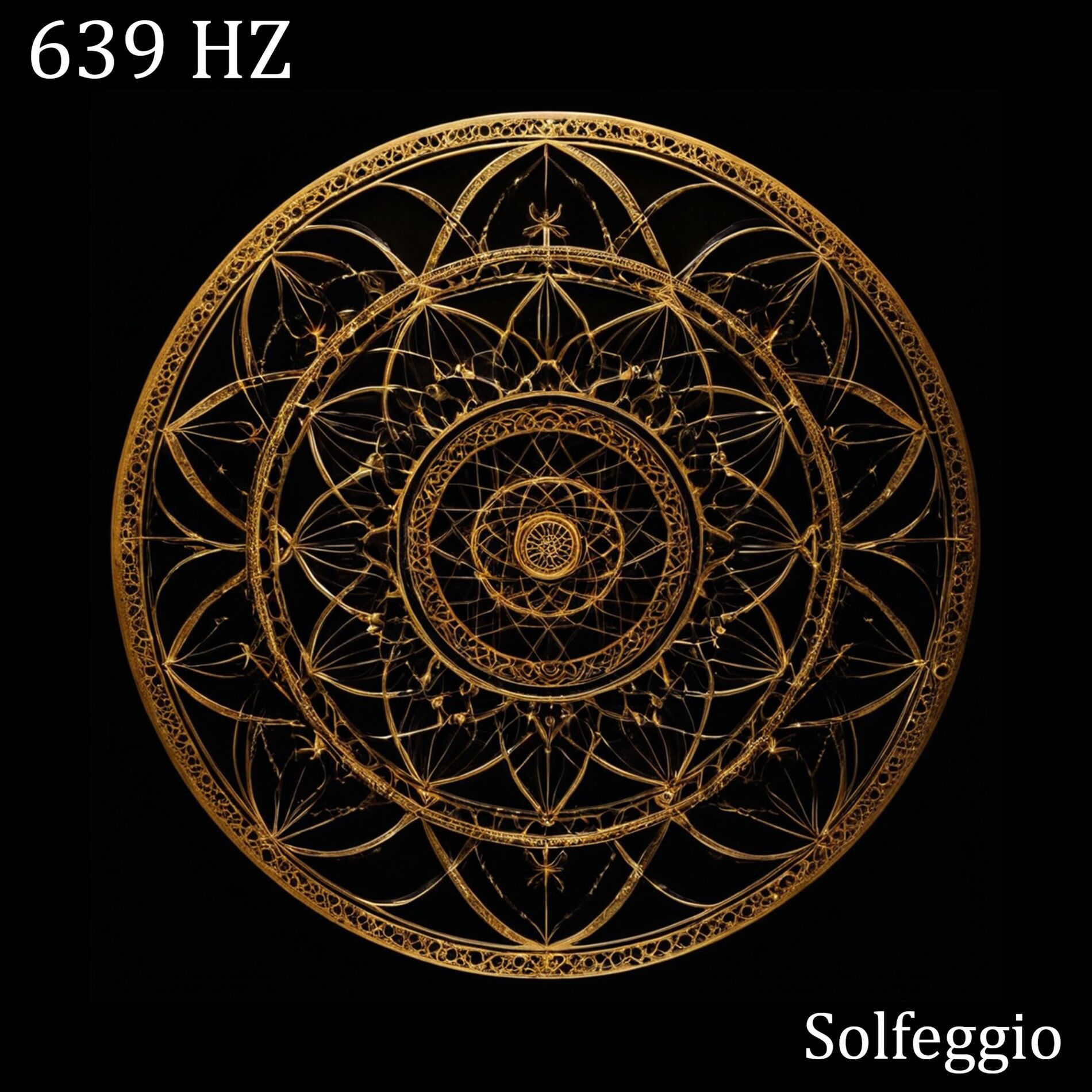 Album cover of 639 Hz Love Frequency: Heart Chakra Healing & Harmony