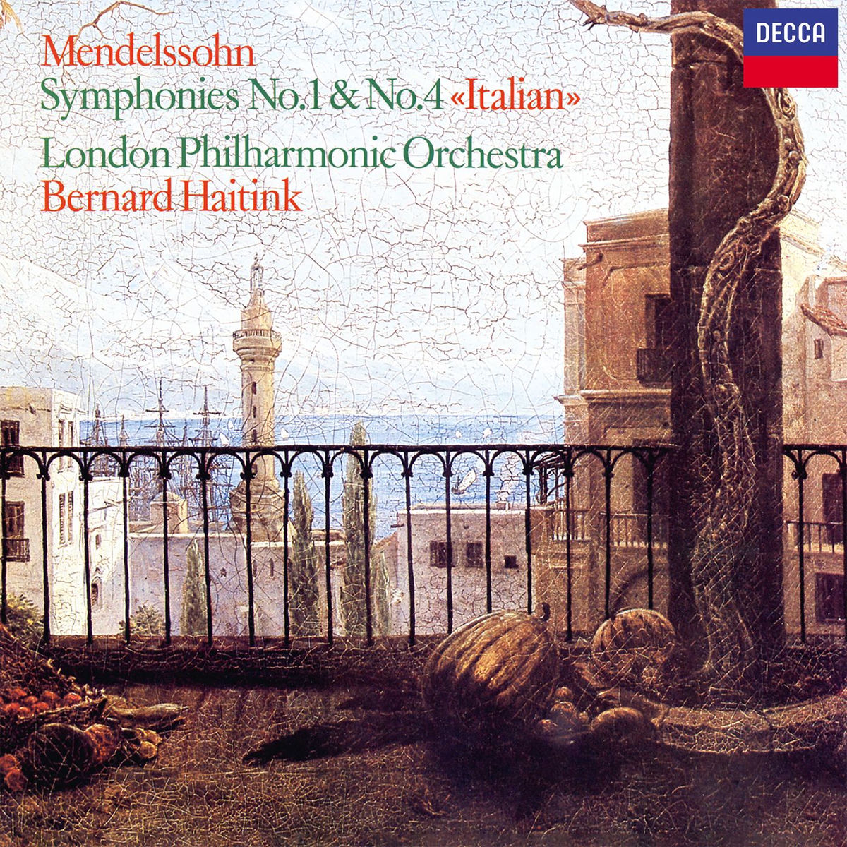 Album cover of Mendelssohn: Symphony Nos. 1 & 4; Meeresstille Overture