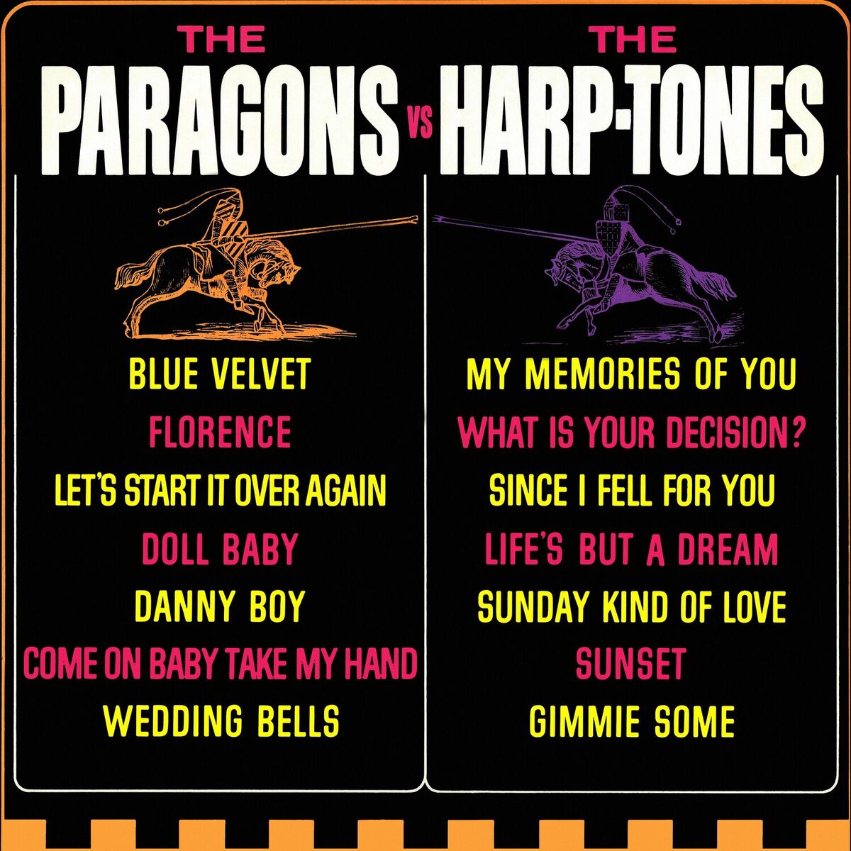 Album cover of The Paragons vs. The Harptones
