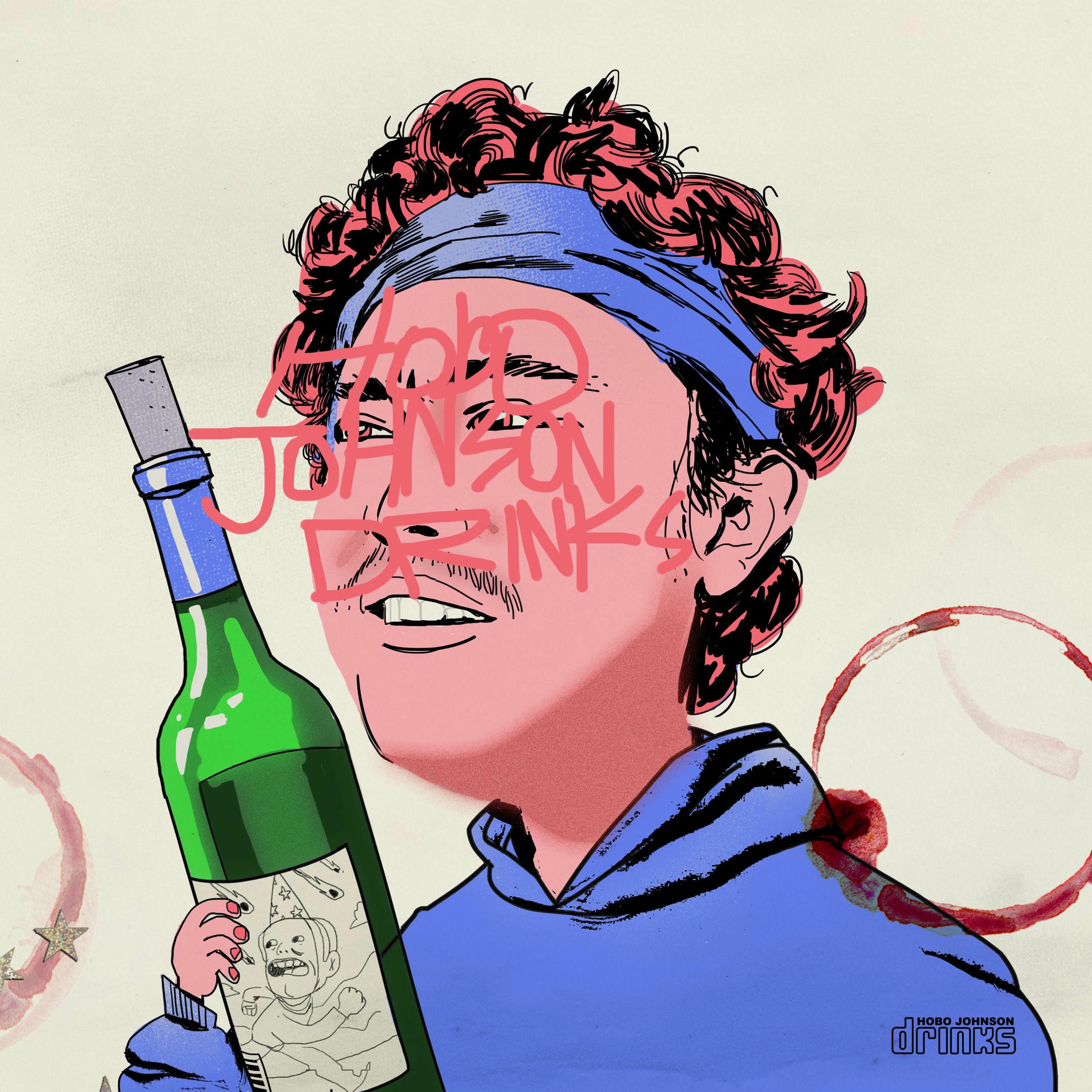 Album cover of HOBO JOHNSON DRINKS!