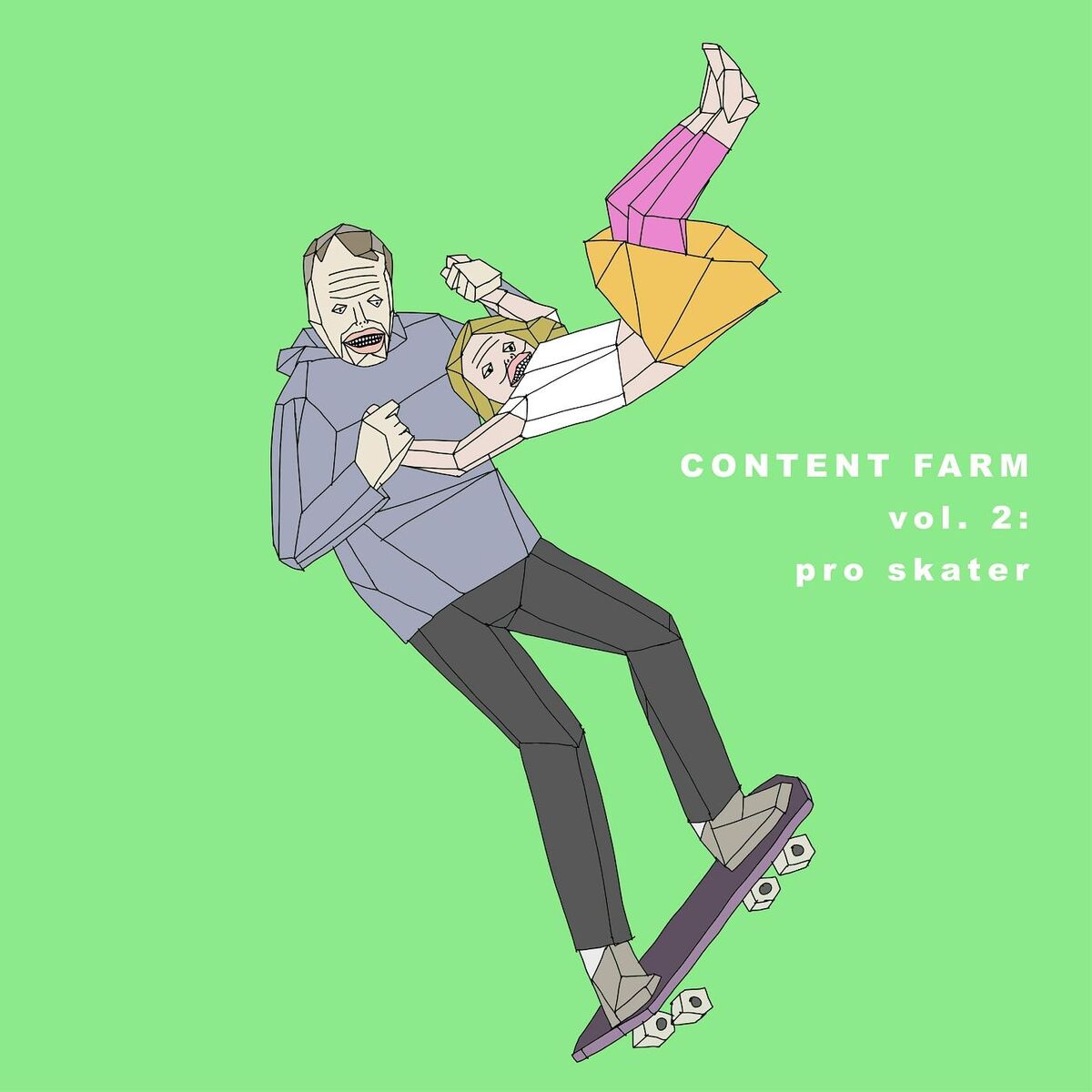 Album cover of CONTENT FARM vol 2: pro skater