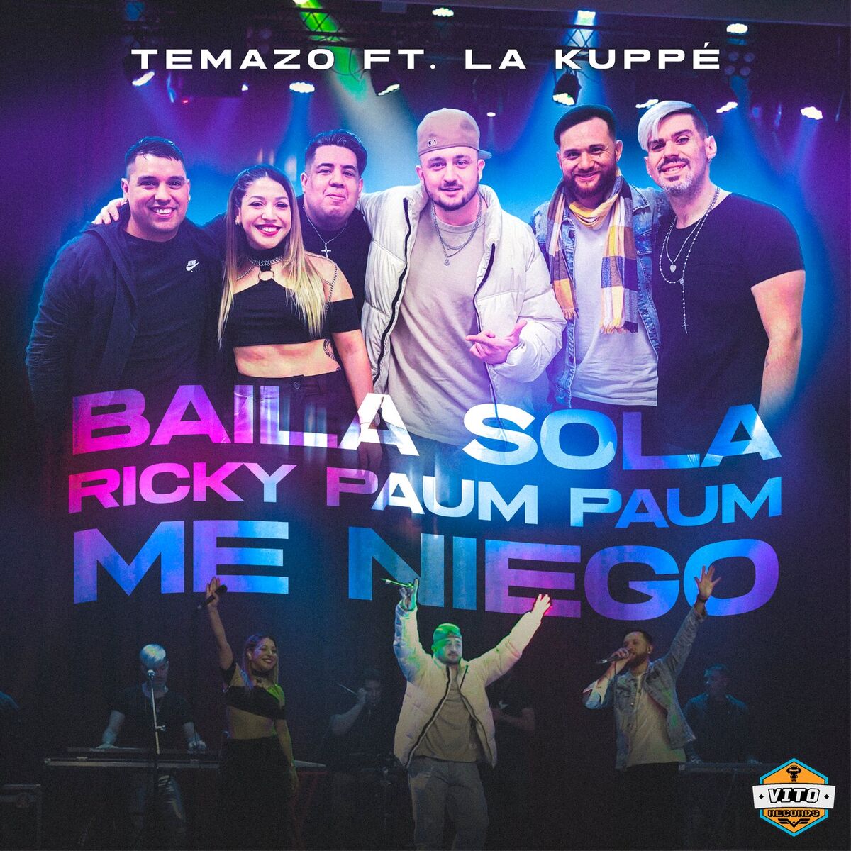 Album cover of Baila Sola / Ricky Paum Paum / Me Niego (En Vivo)