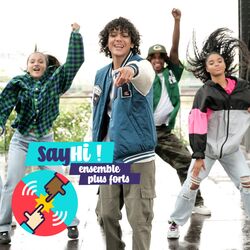 Cover of Say Hi ! Ensemble plus forts - Là pour toi