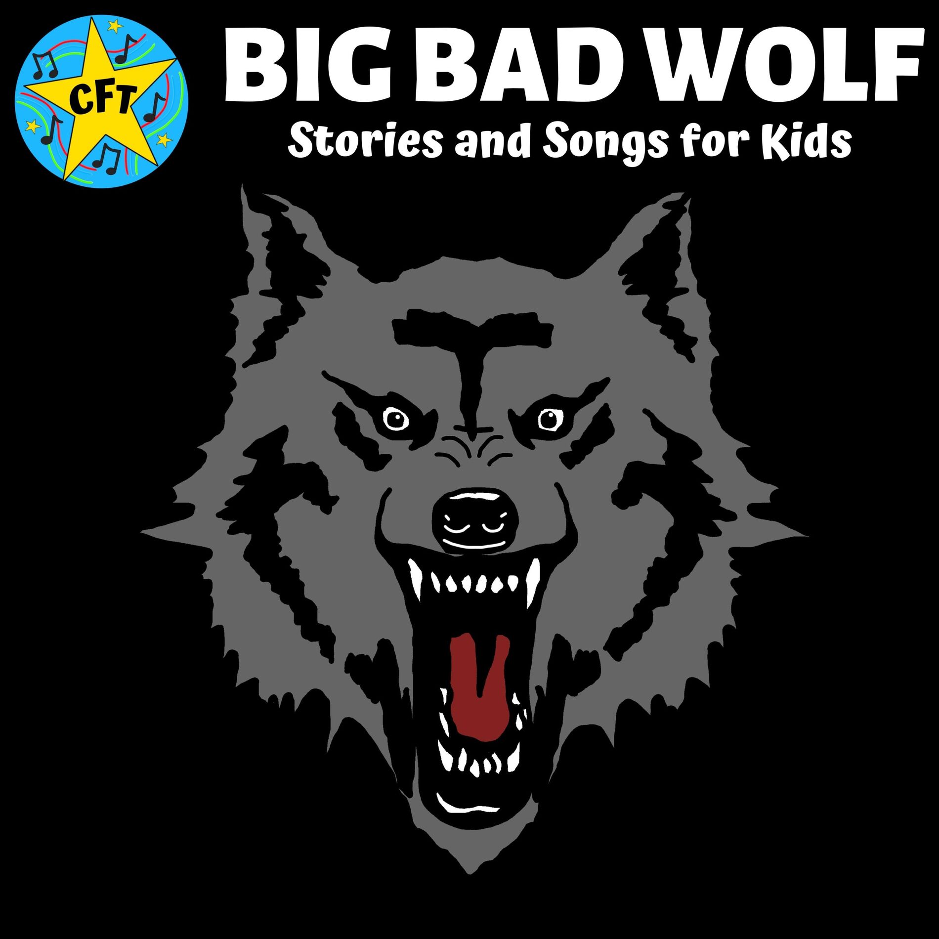 Album cover of Big Bad Wolf: Stories and Songs for Kids