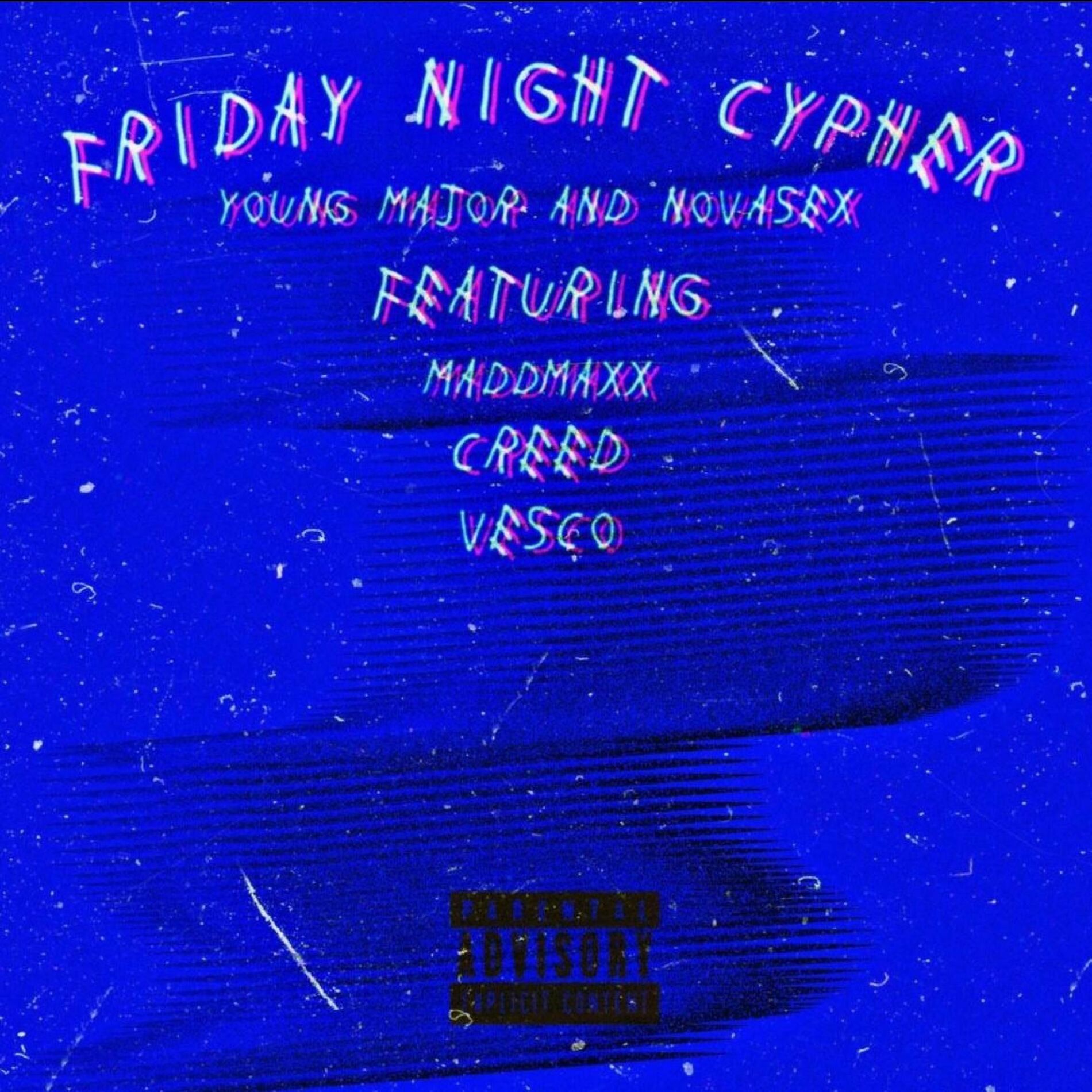 Album cover of Friday Night Cypher (feat. MaddMaxx, CRËËD & VEsco)