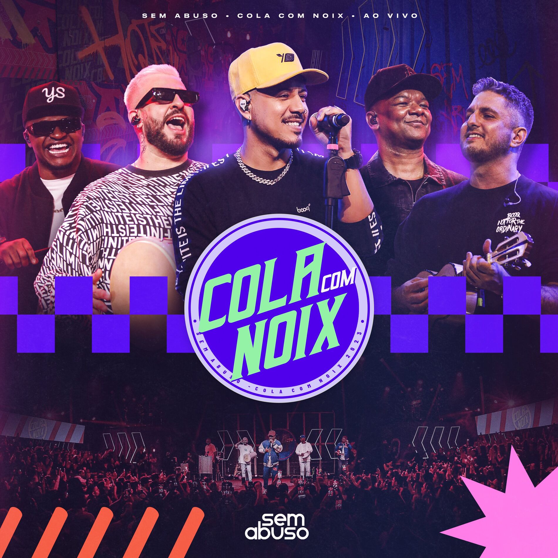 Album cover of Cola Com Noix (Ao Vivo)