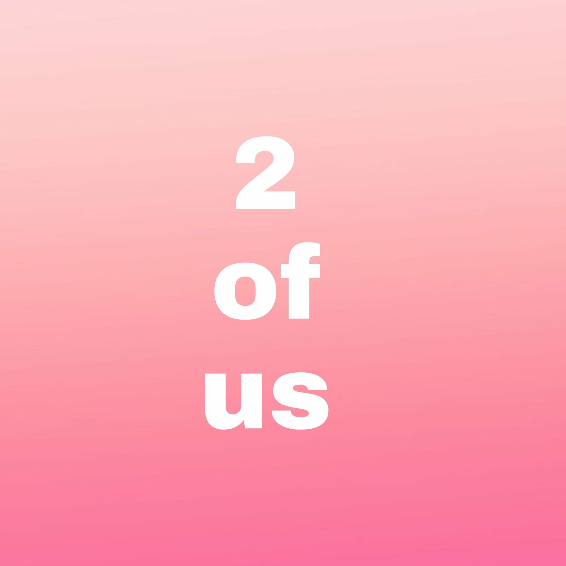 Album cover of 2 of us