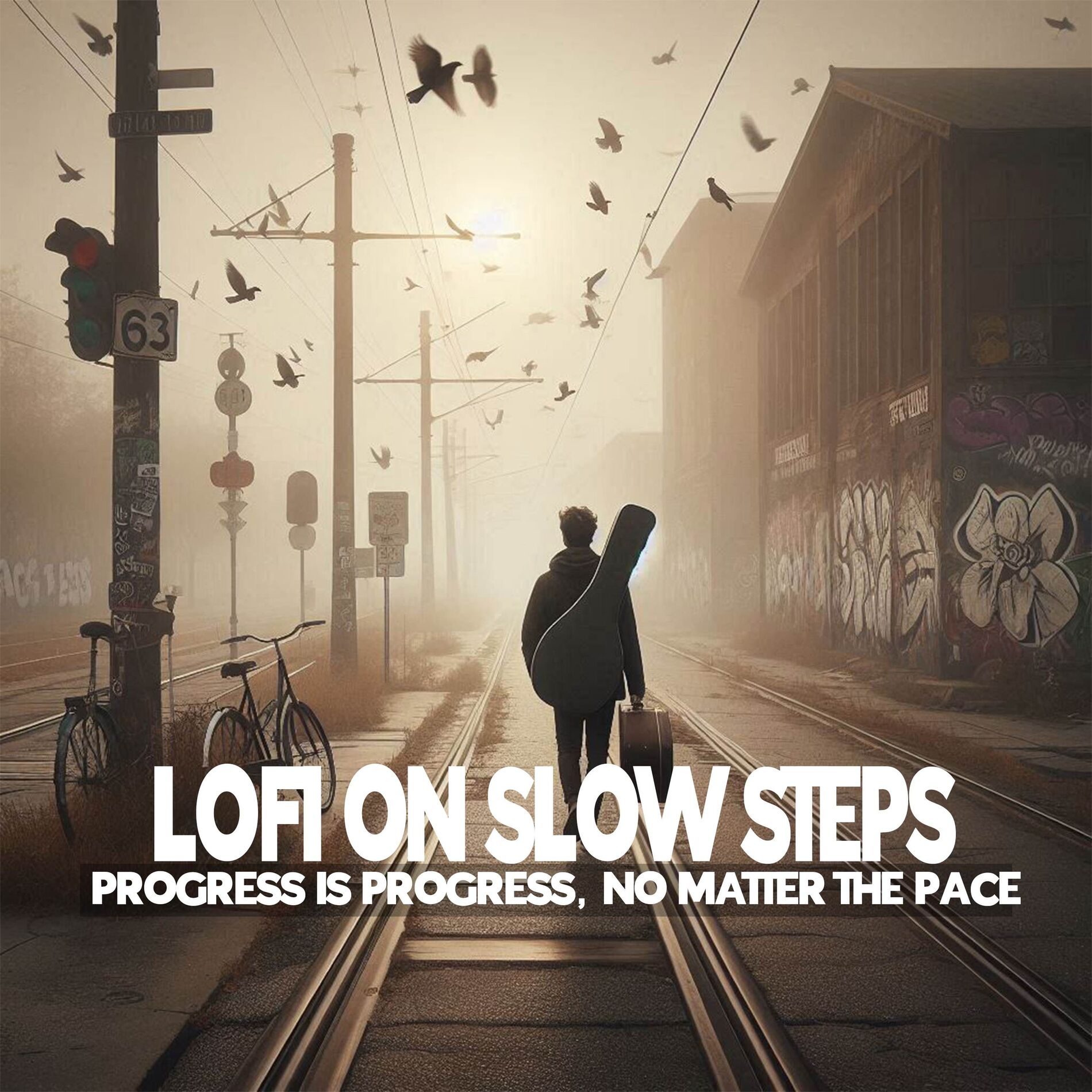 Album cover of Lofi on Slow Steps