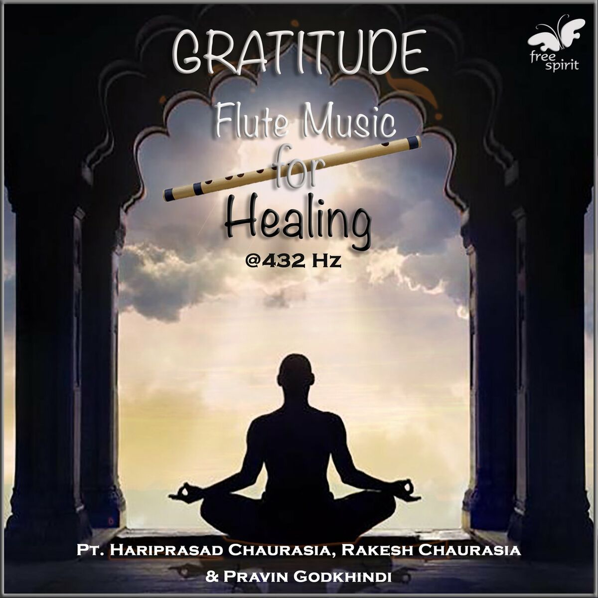 Album cover of Gratitude - Flute Music for Healing at 432 Hz
