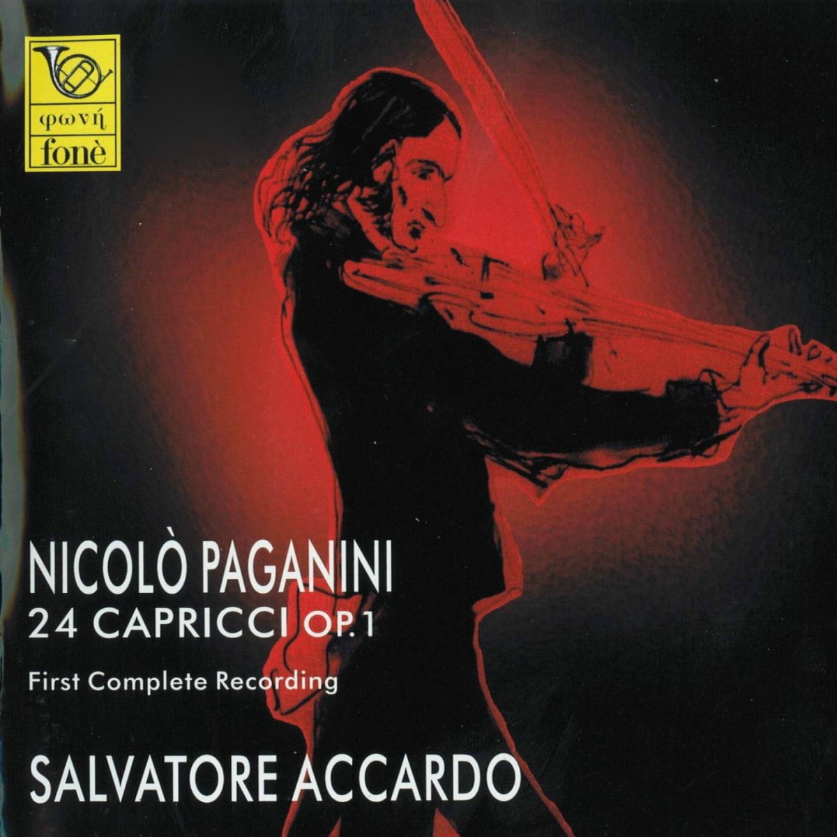 Album cover of Nicolò Paganini : 24 Capricci for Violin Solo Op. 1