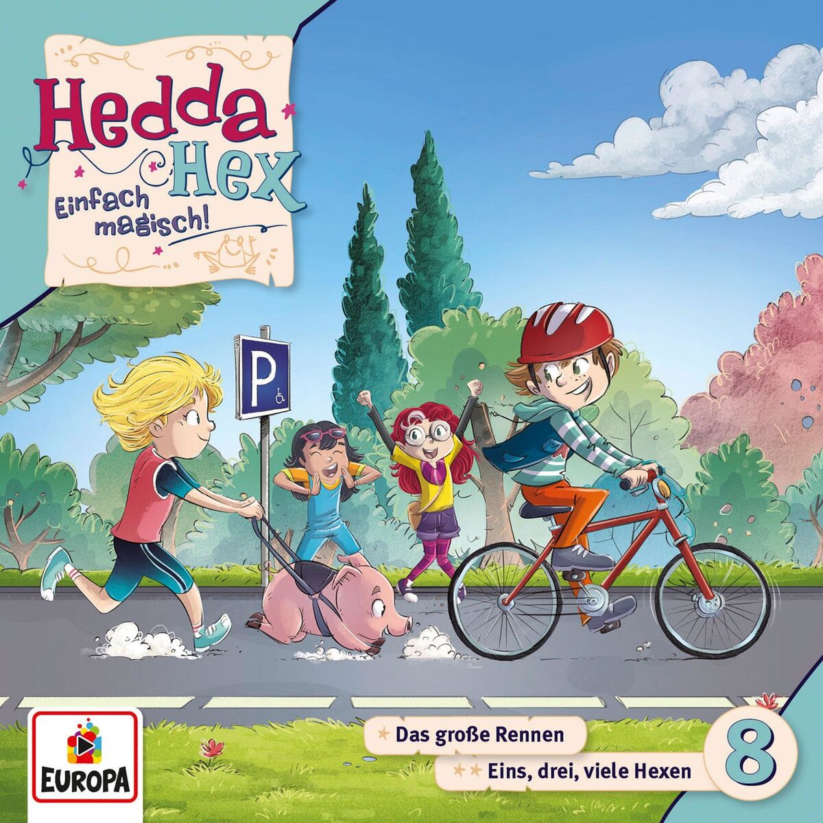 Album cover of Folge 8: Das große Rennen/Eins, drei, viele Hexen