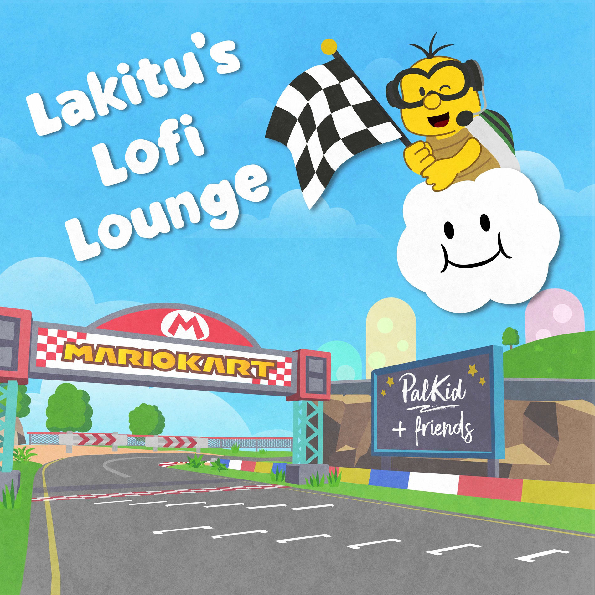 Album cover of Mario Kart: Lakitu's Lofi Lounge
